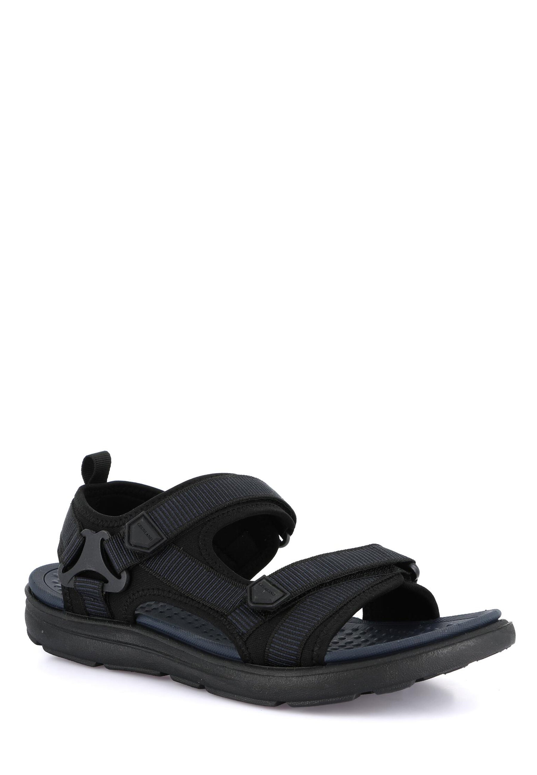 Sandali con strappi Blu Grunland