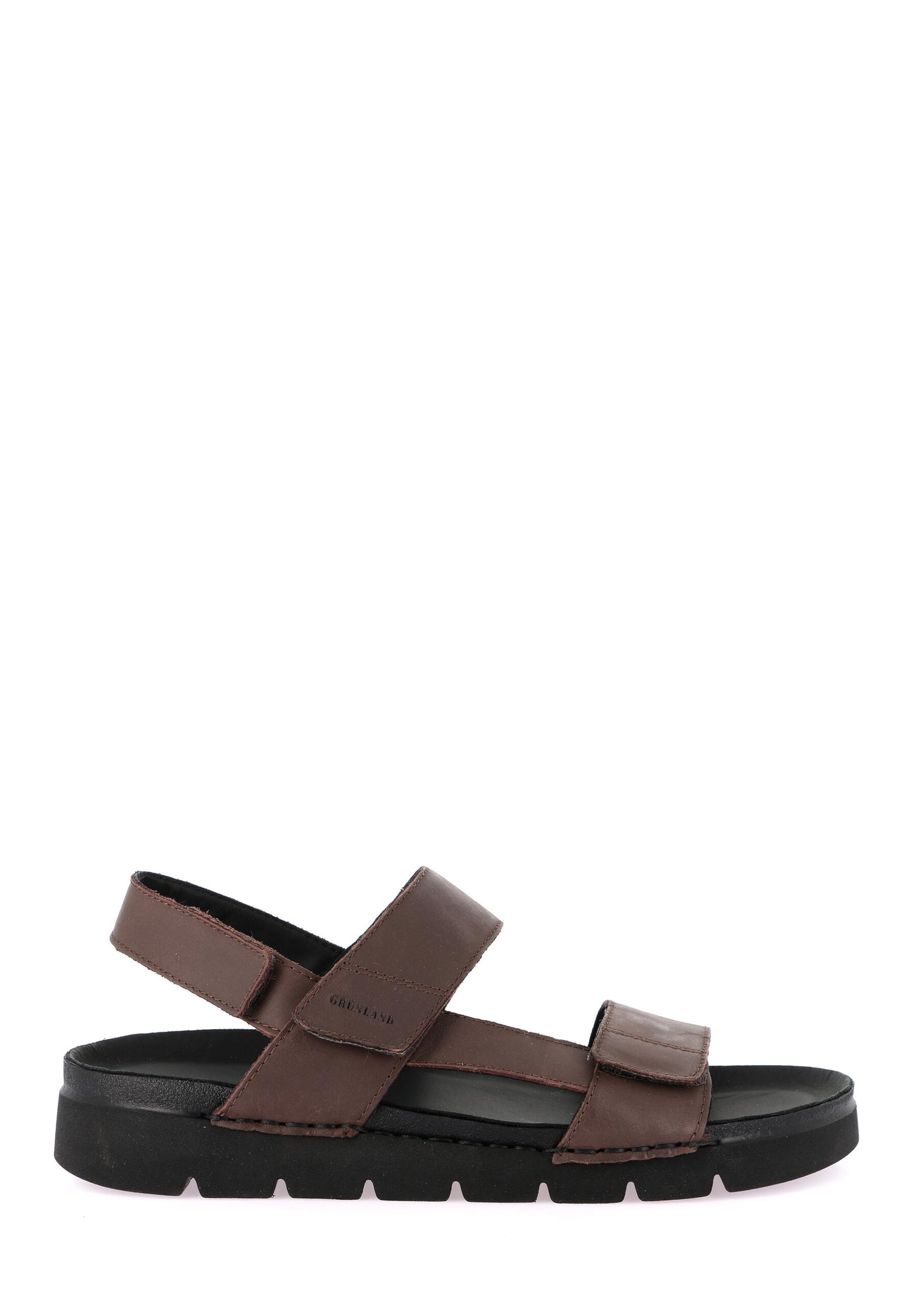 Sandali con strappi Marrone Grunland