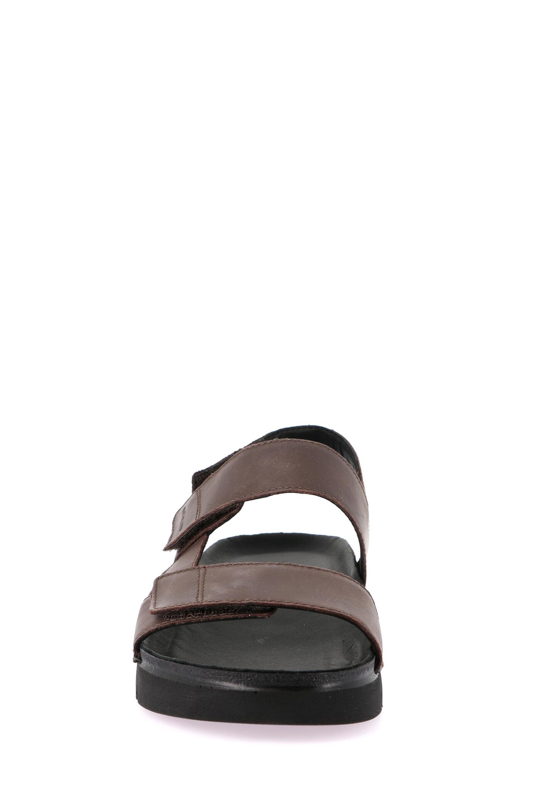Sandali con strappi Marrone Grunland