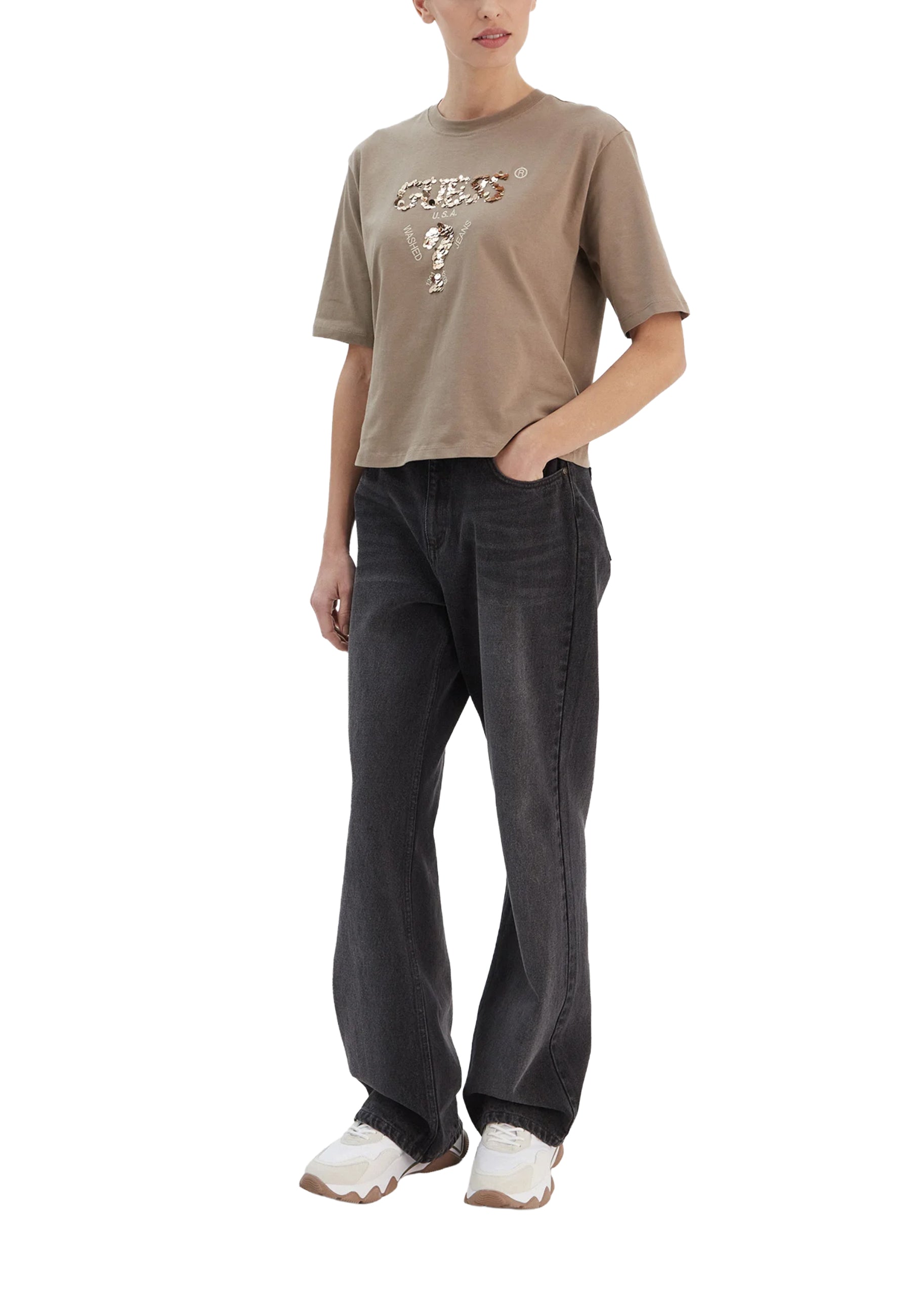 T-shirt Beige Guess