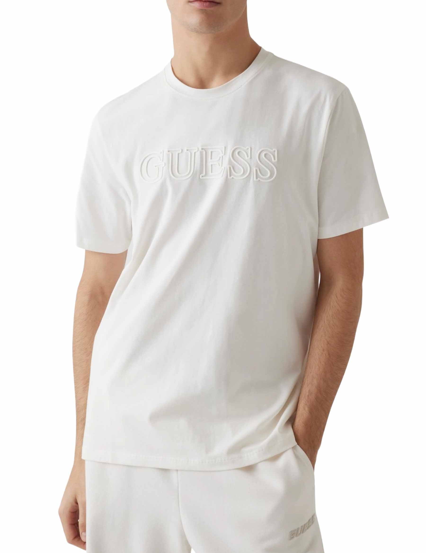 T-shirt Bianco Guess