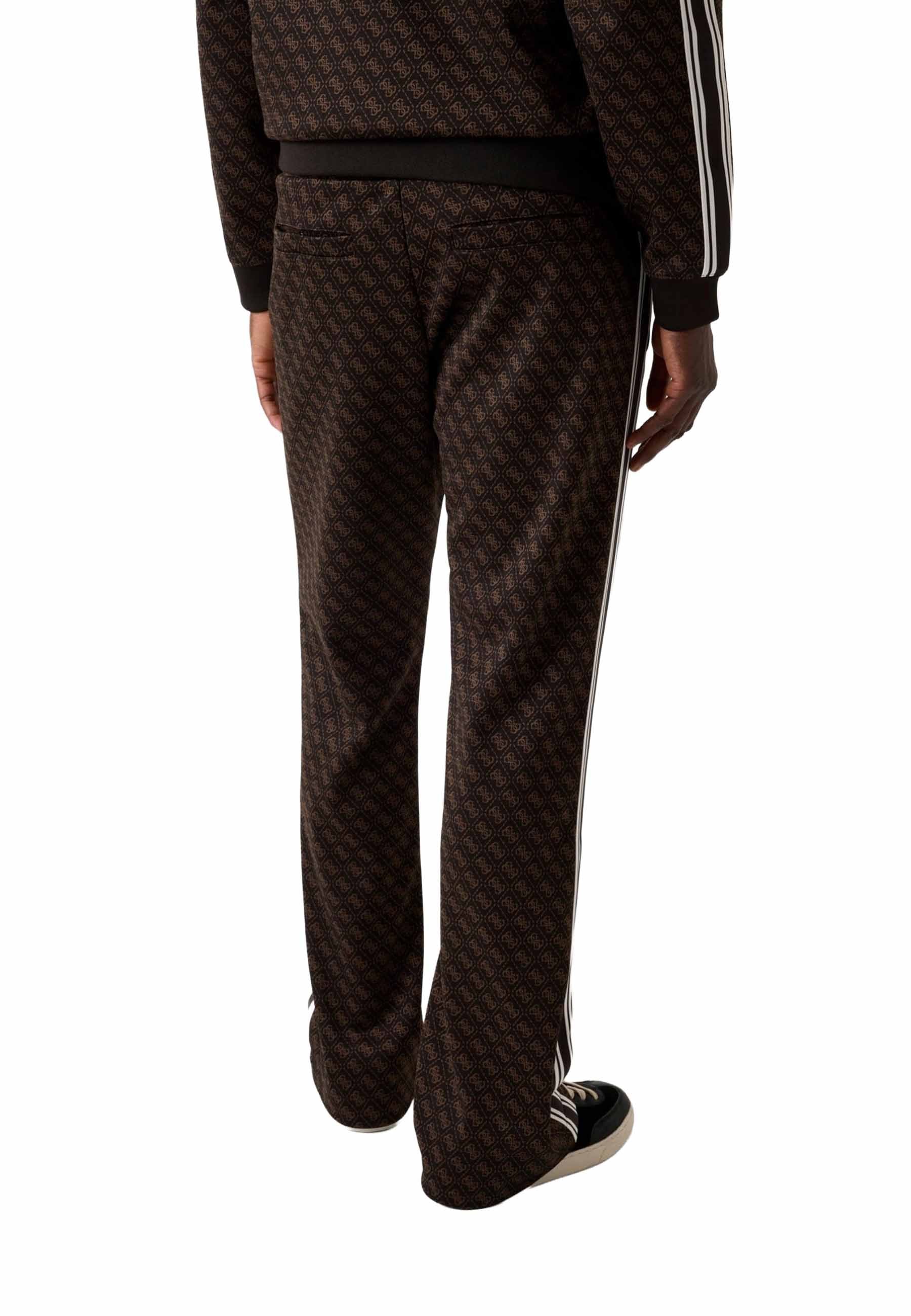 Pantaloni sportivi Marrone Guess