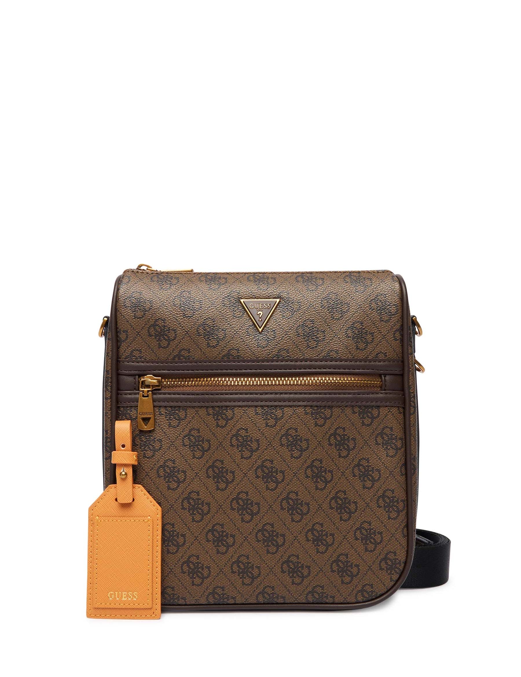 Tracolla Marrone Scuro Guess