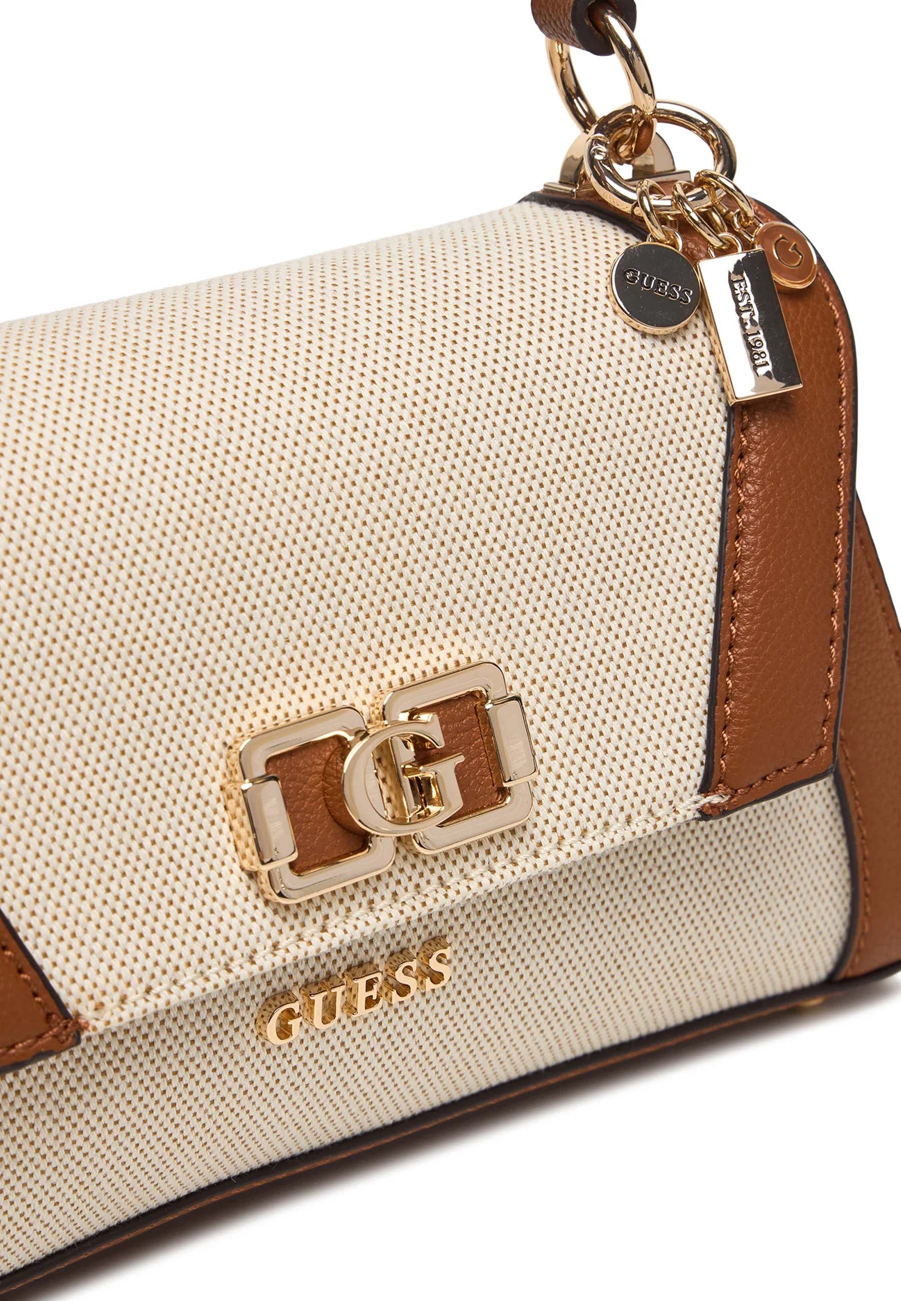 Borse a spalla Marrone Guess