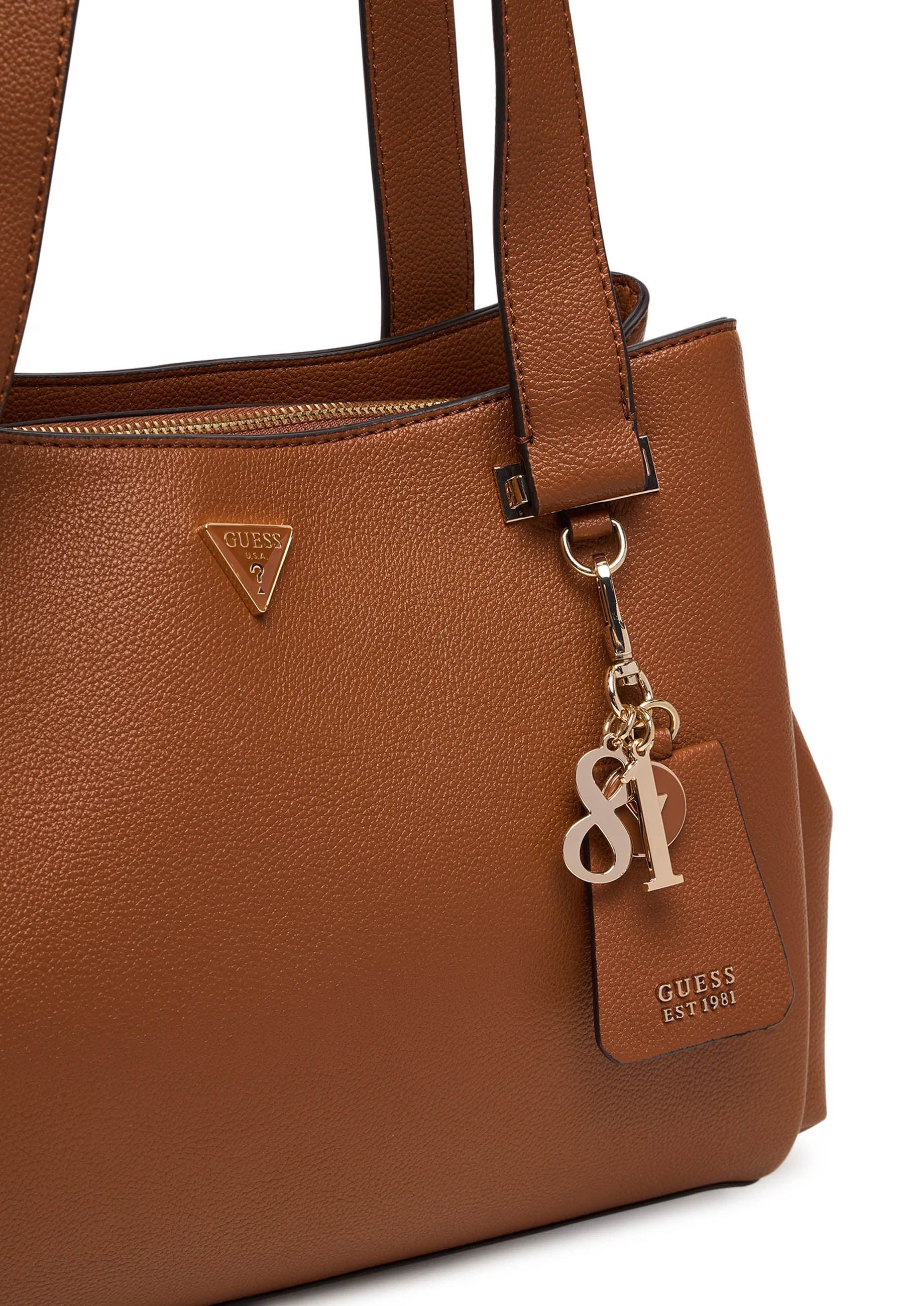 Borse a spalla Marrone Guess