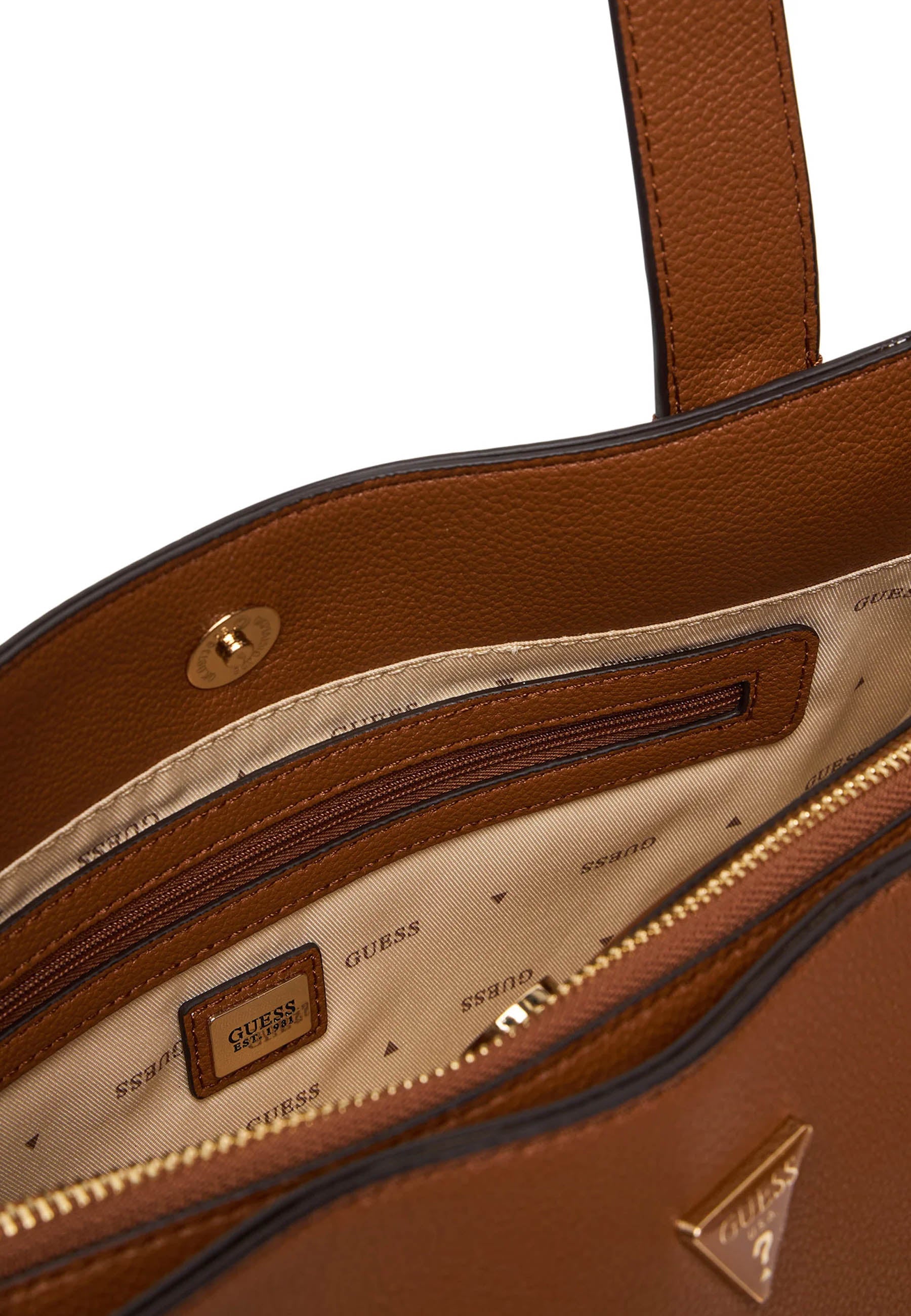 Borse a spalla Marrone Guess