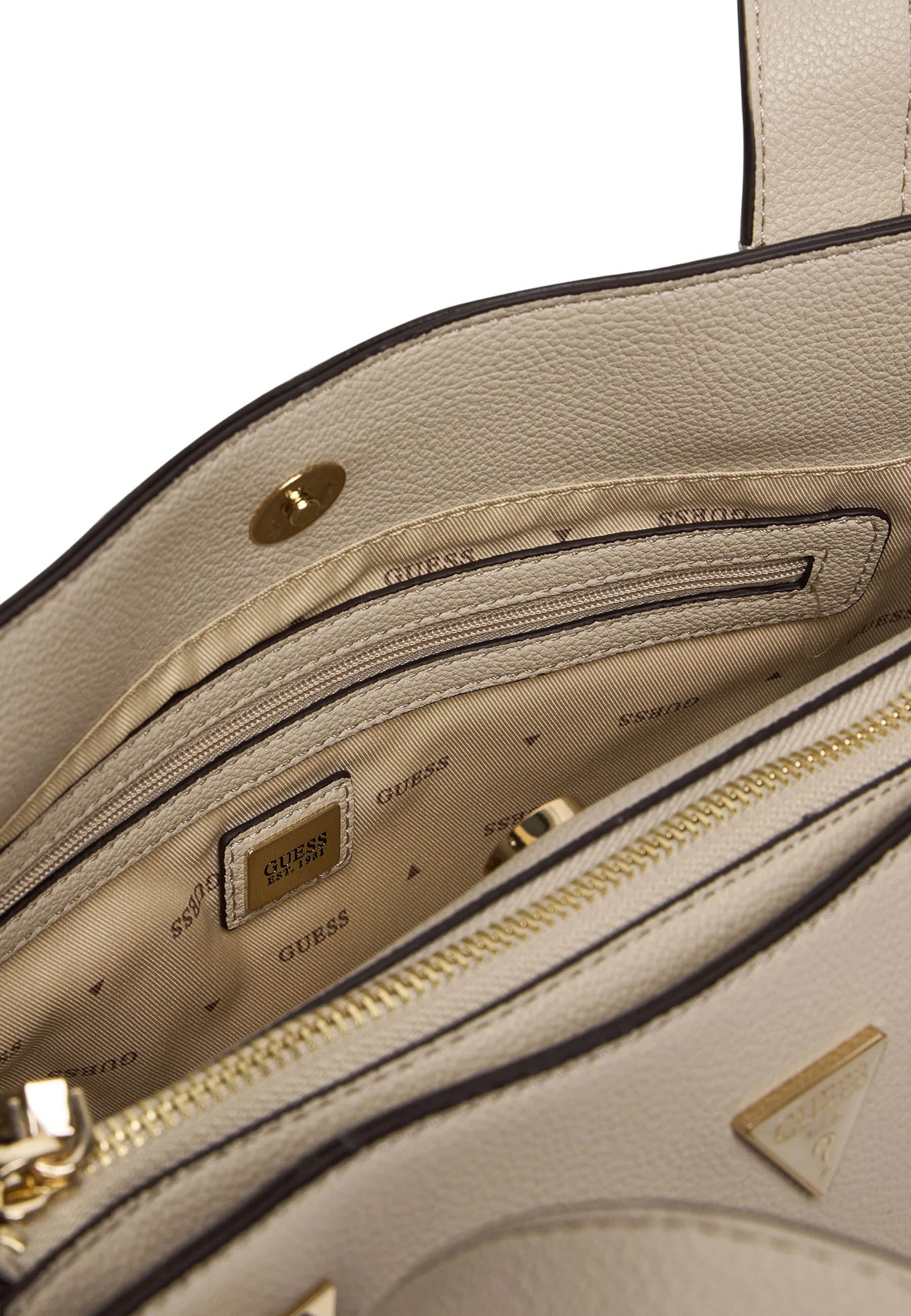 Borse a spalla Beige Guess