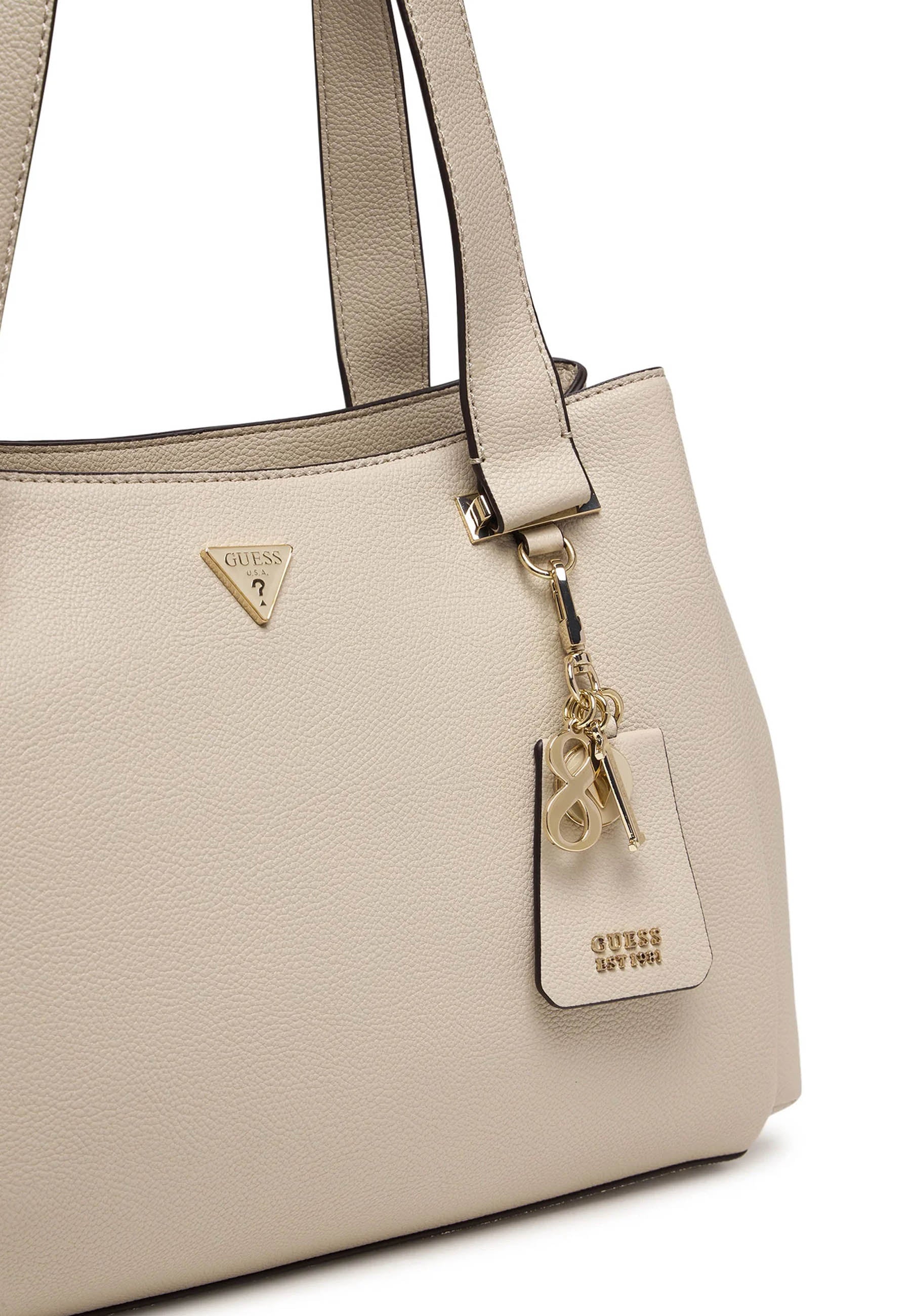 Borse a spalla Beige Guess