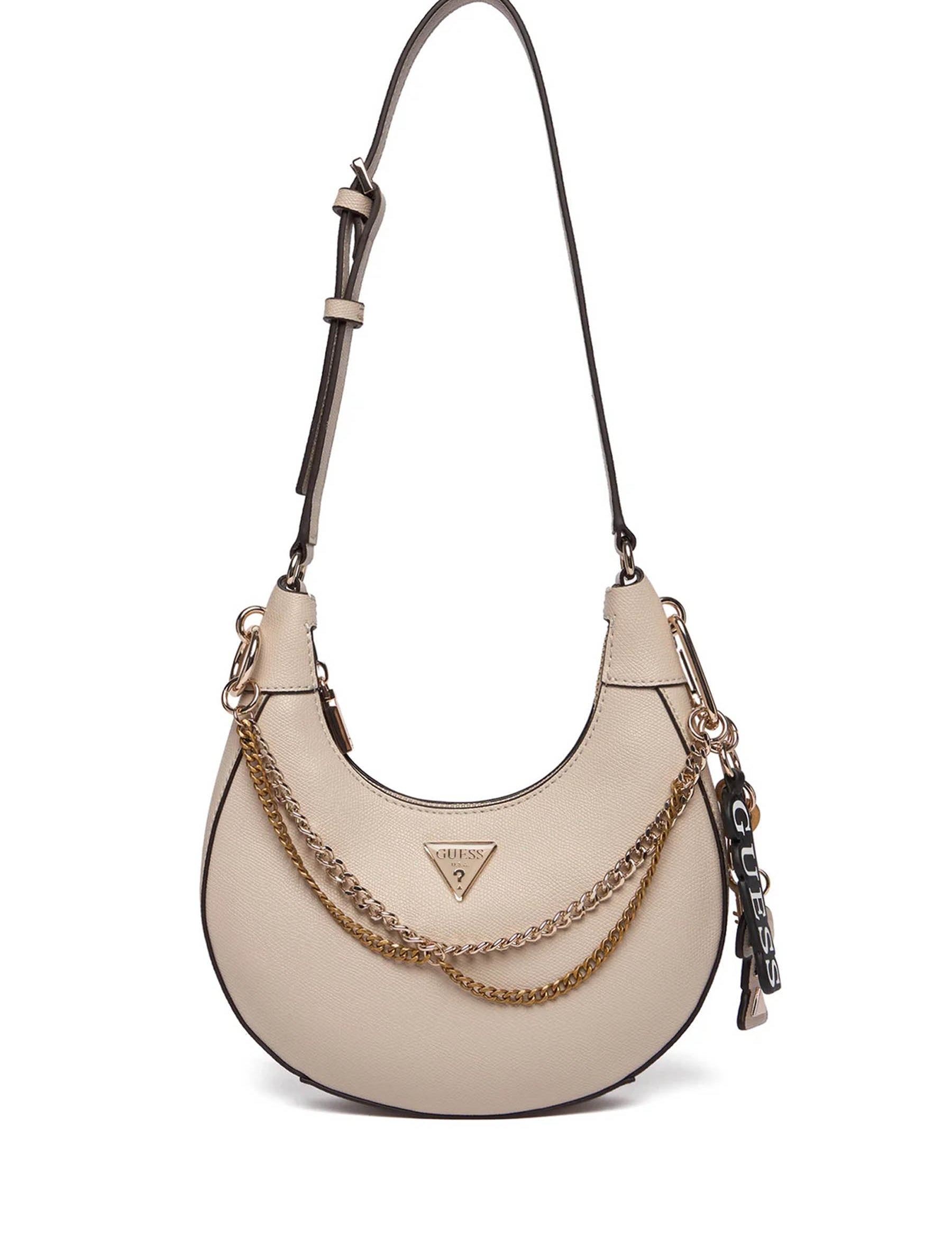 Borse a spalla Beige Guess
