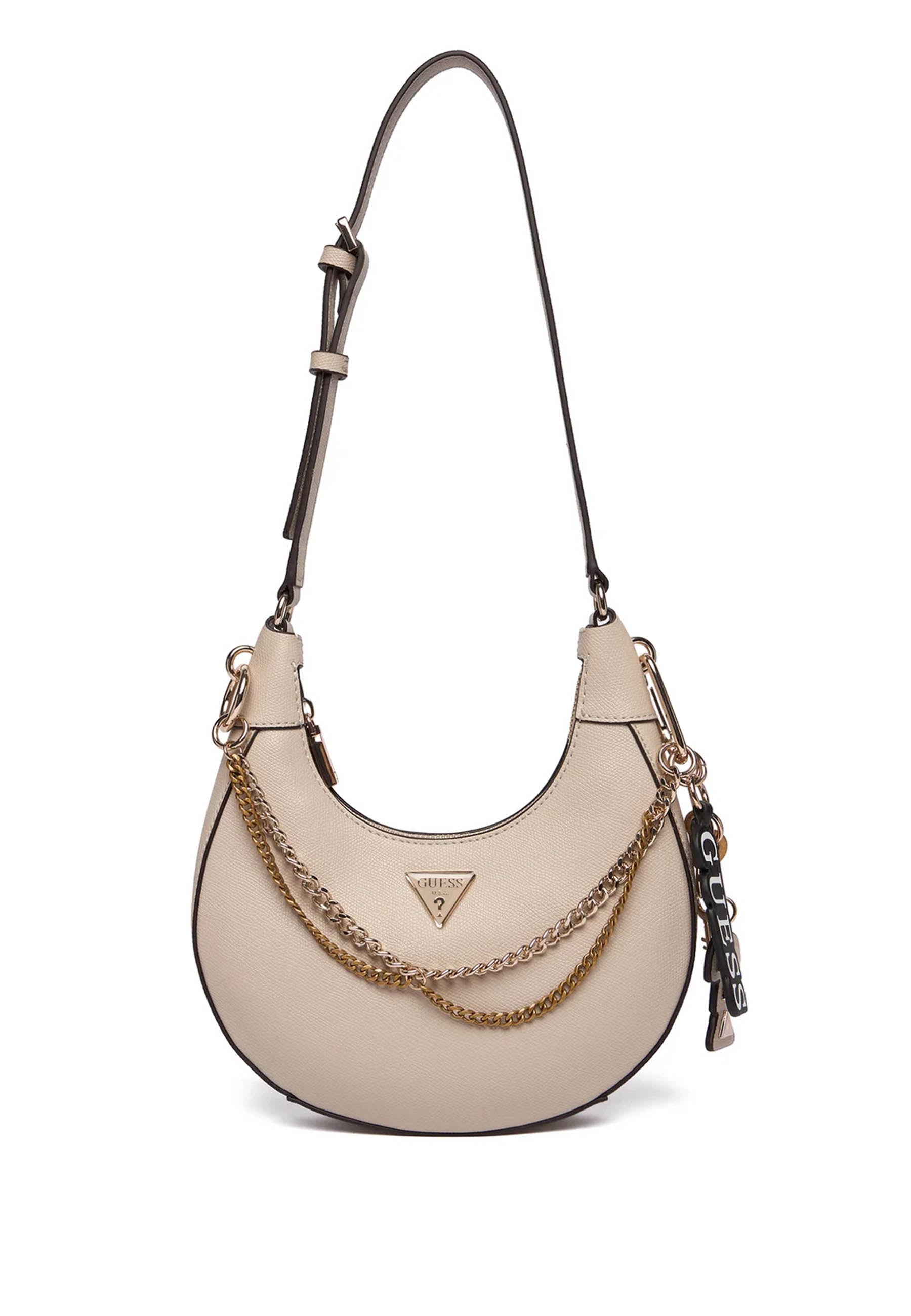 Borse a spalla Beige Guess