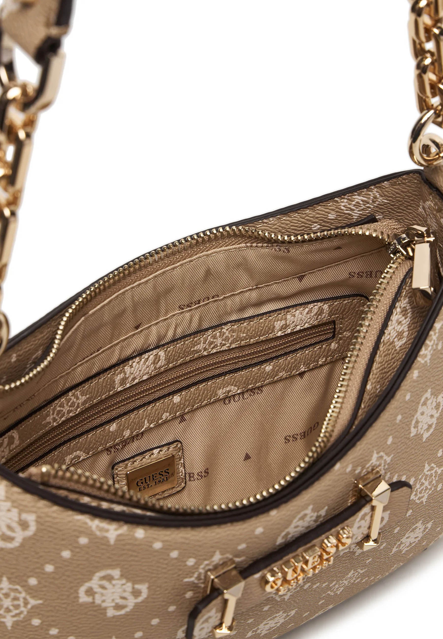 Borse a spalla Beige Guess