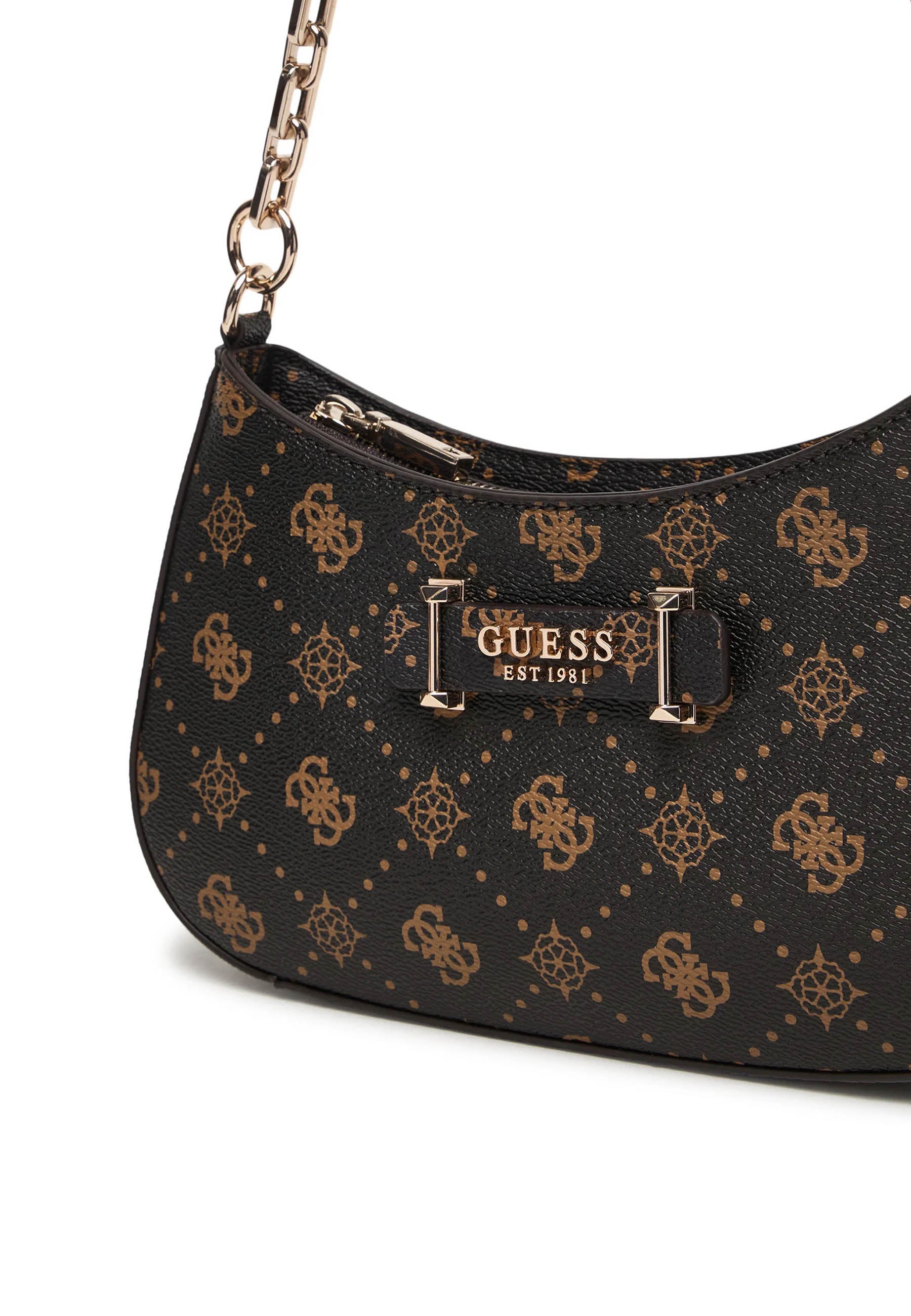 Borse a spalla Marrone Guess