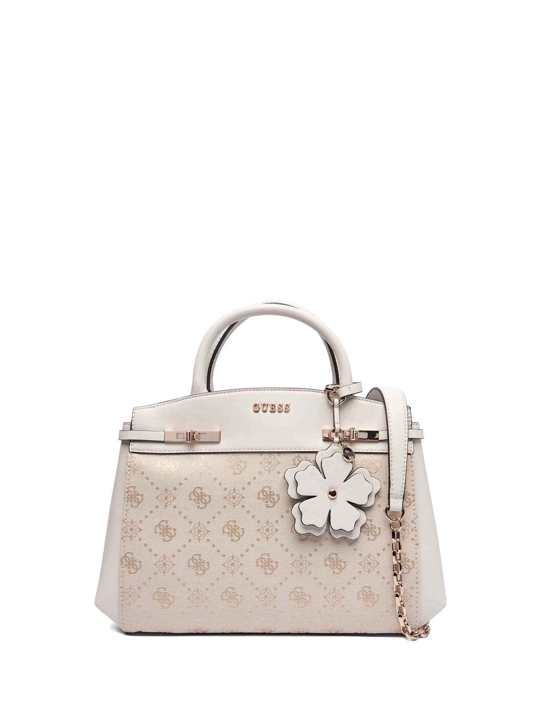 Borse a mano Avorio Guess