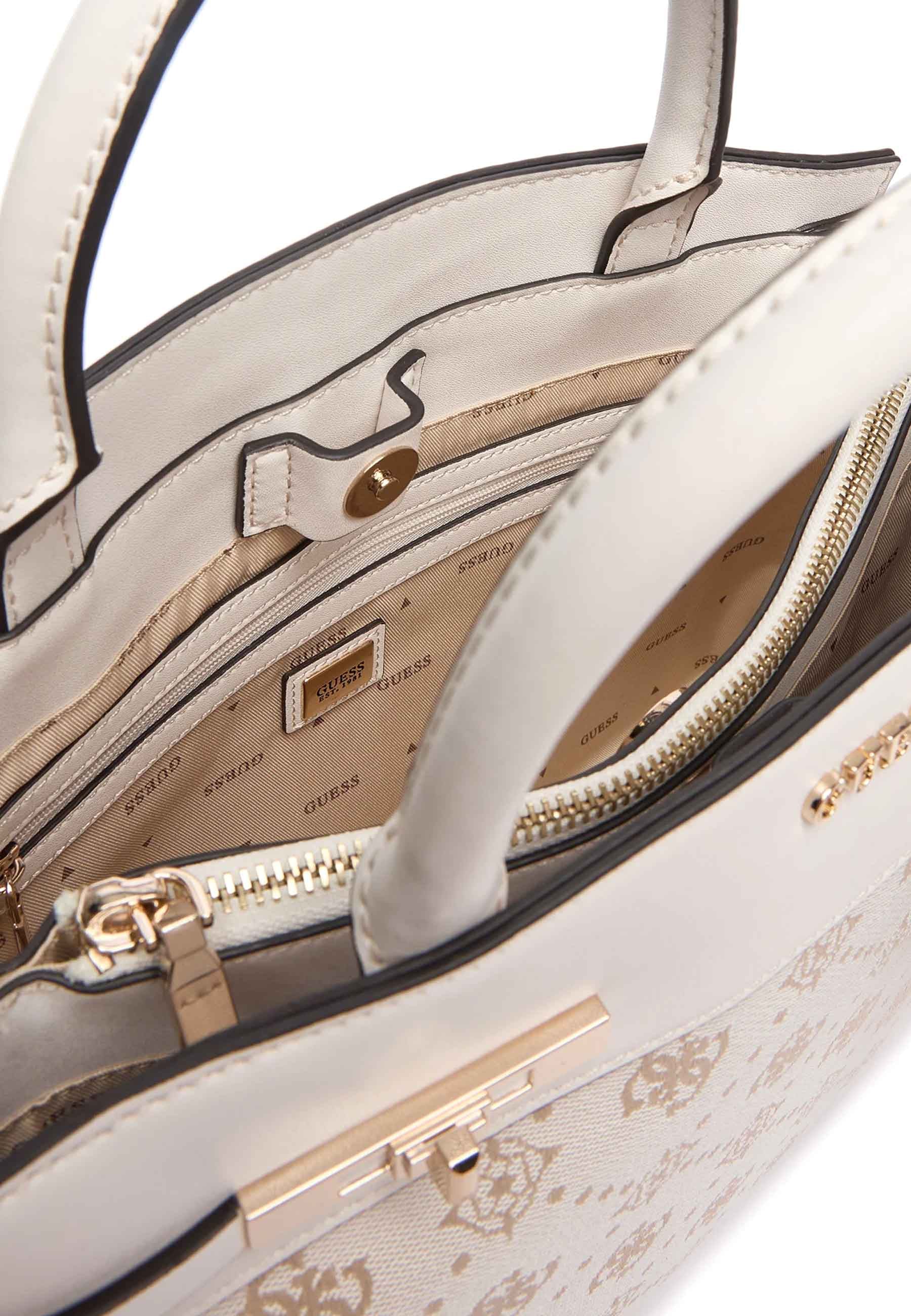 Borse a mano Avorio Guess