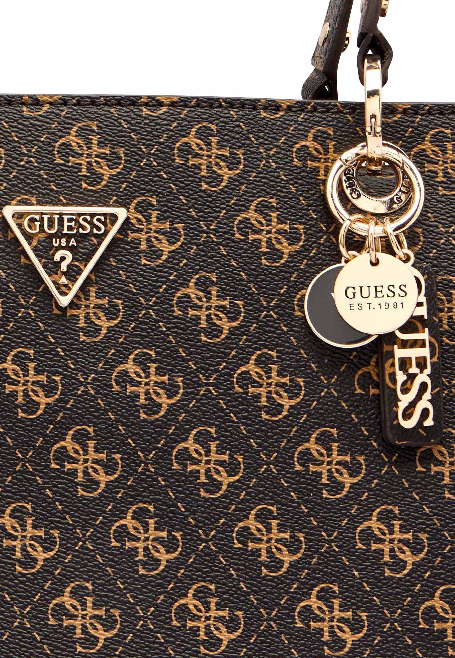 Shopper Marrone Guess