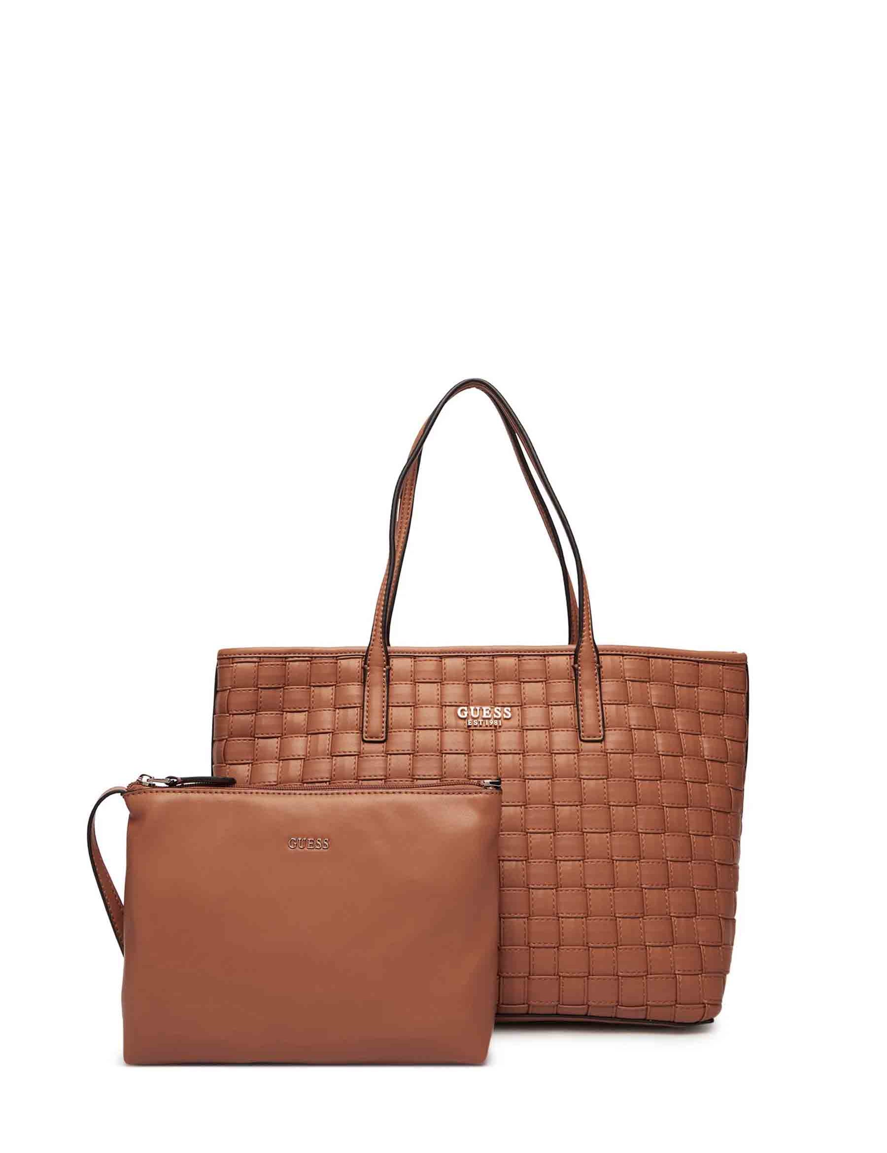 Shopper Marrone Guess