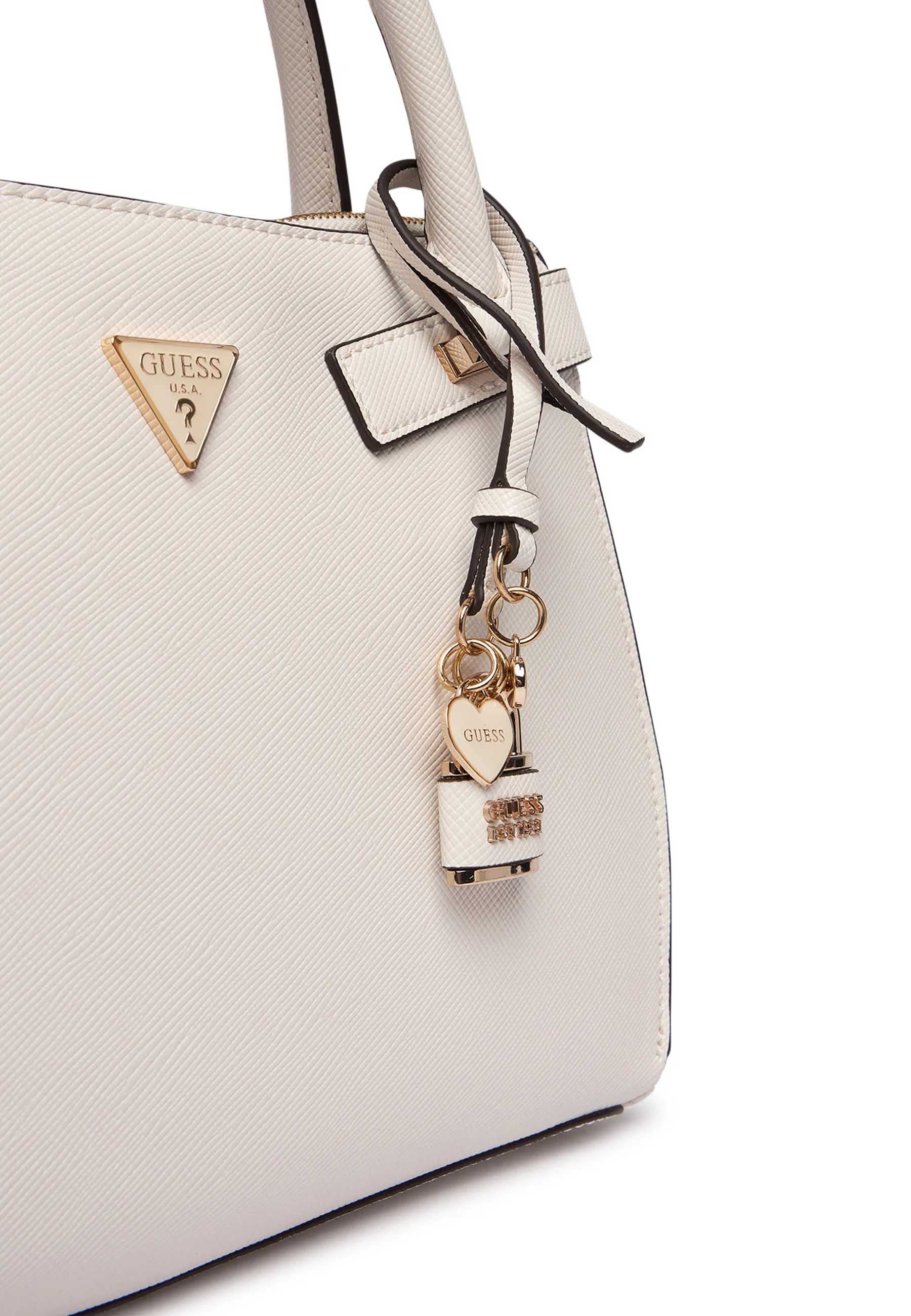 Borse a mano Avorio Guess