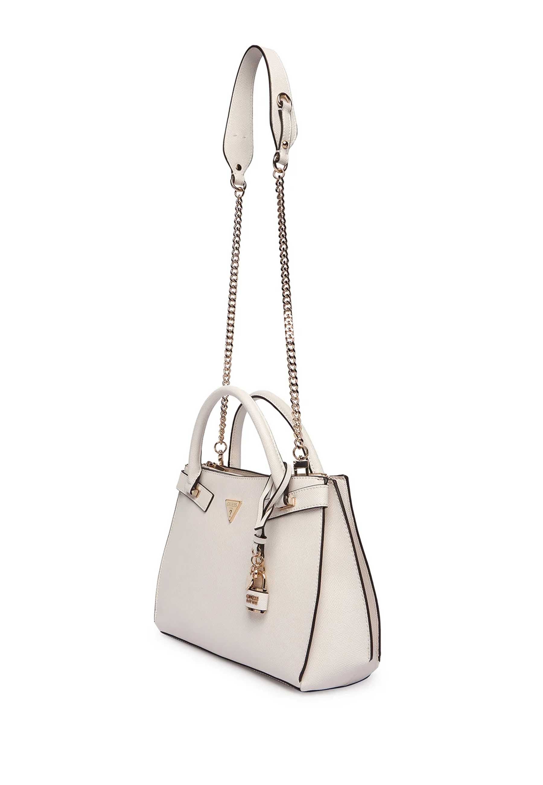 Borse a mano Avorio Guess