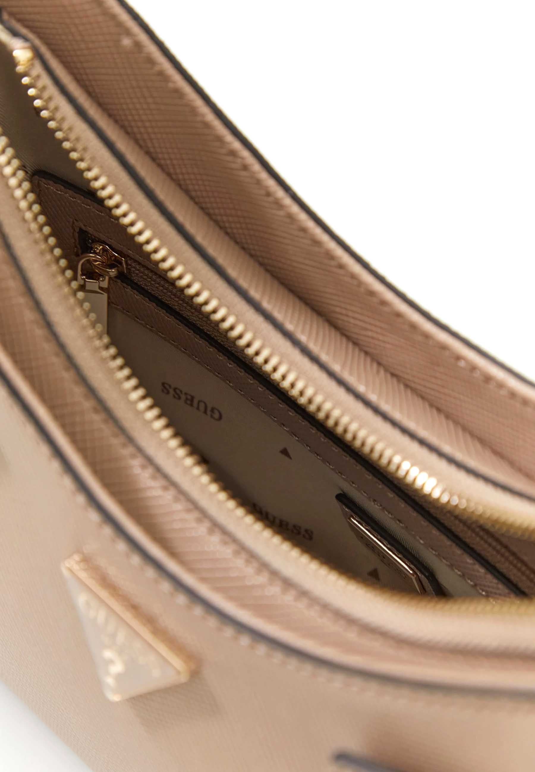 Borse a spalla Beige Guess