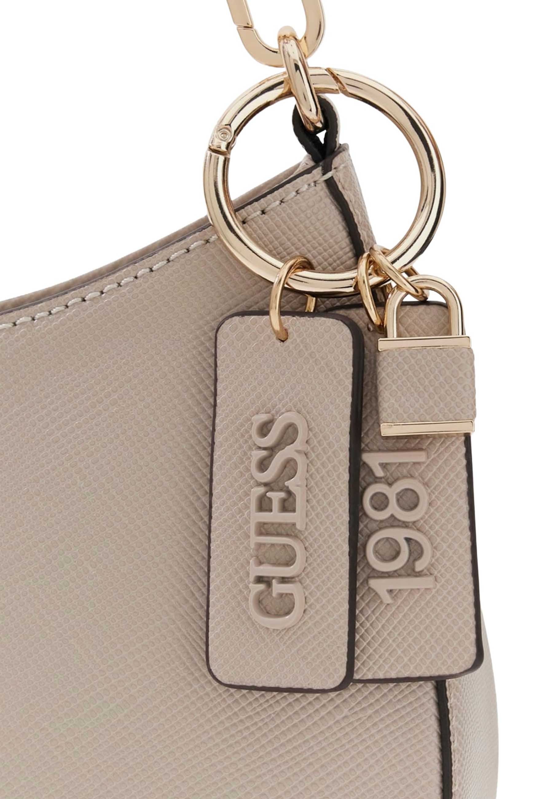 Borse a spalla Beige Guess
