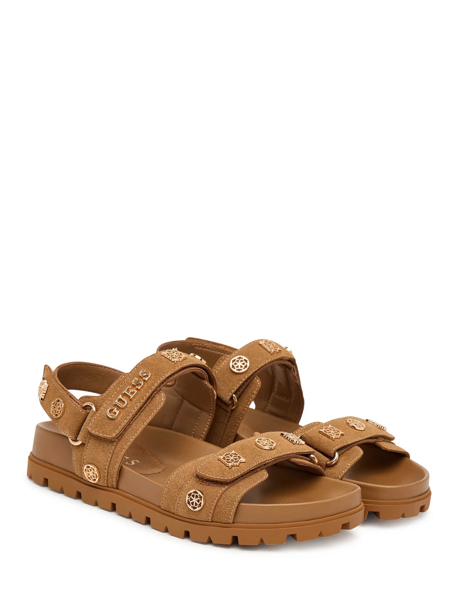 Sandali con strappi Marrone Guess