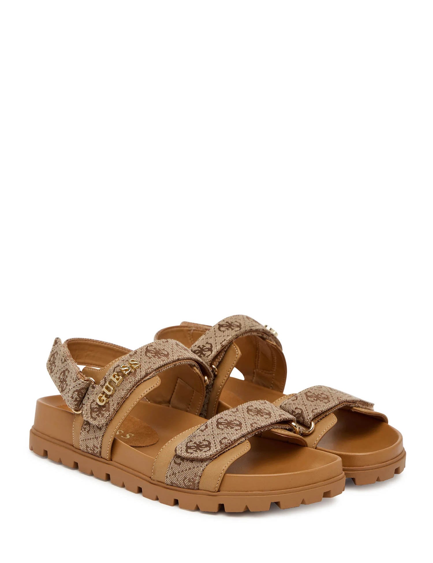 Sandali con strappi Marrone Guess