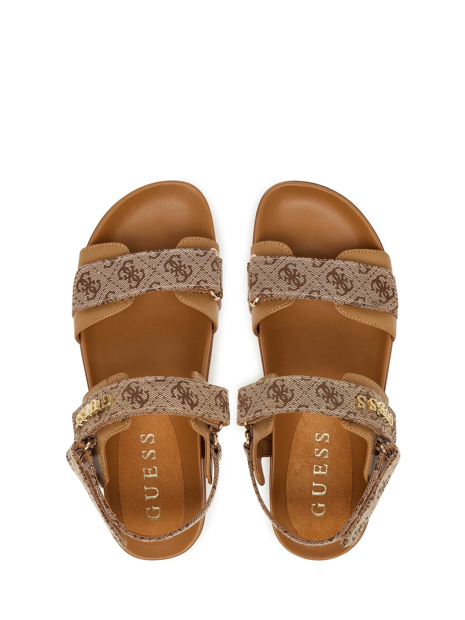 Sandali con strappi Marrone Guess