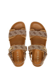 Sandali con strappi Marrone Guess