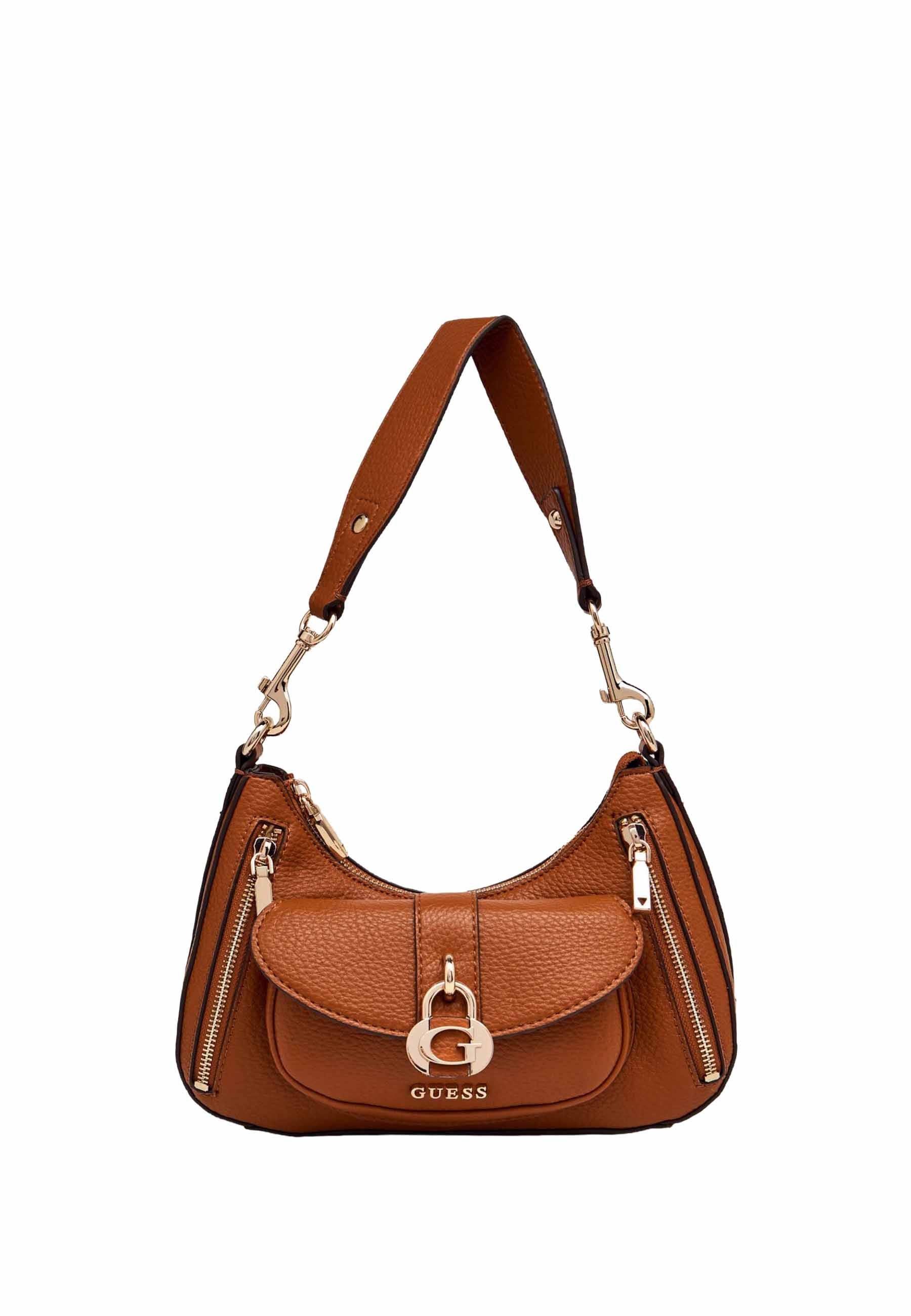 Borse a spalla Marrone Guess