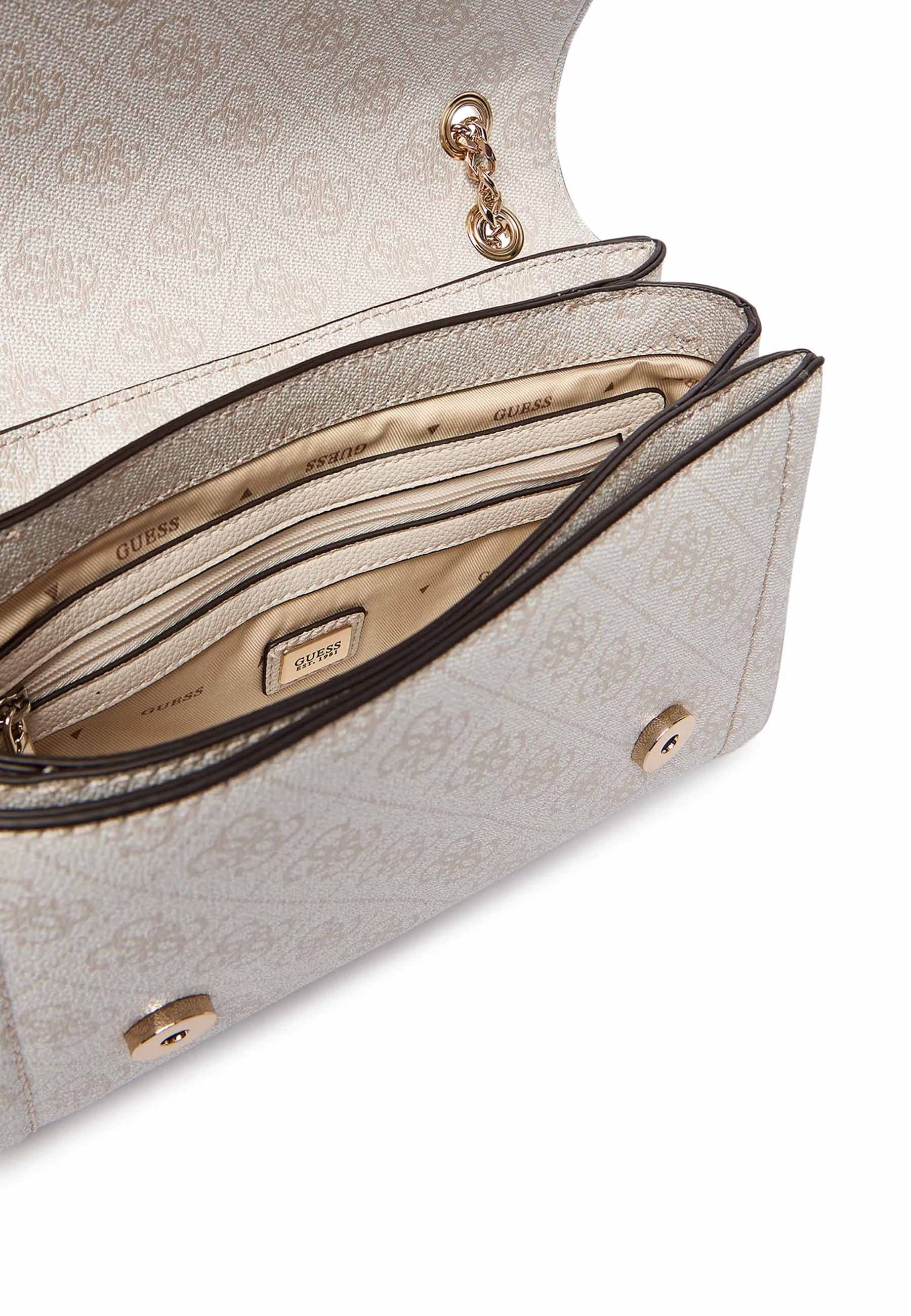 Tracolla Avorio Guess