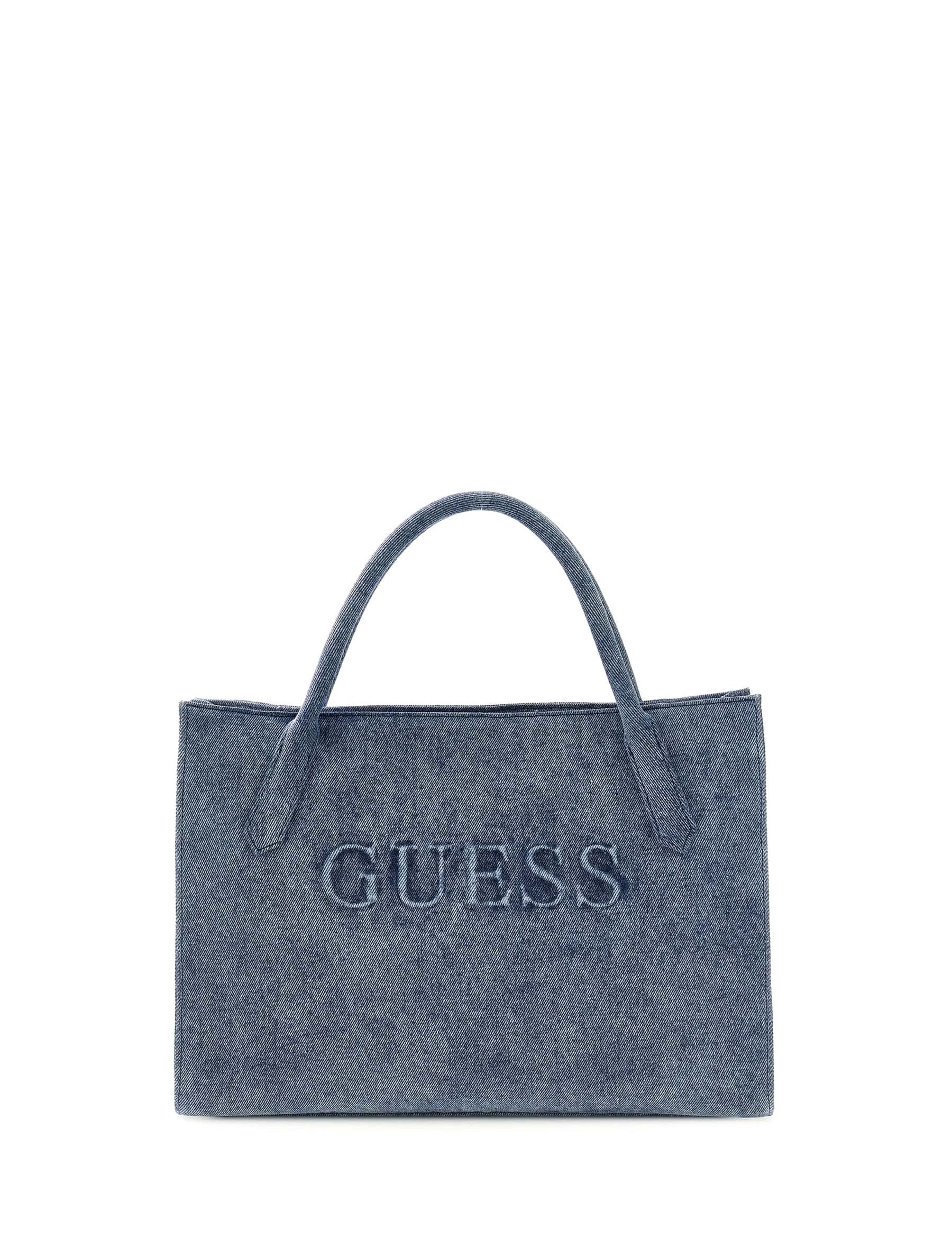 Borse a mano Blu Guess
