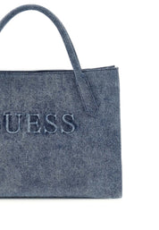 Borse a mano Blu Guess