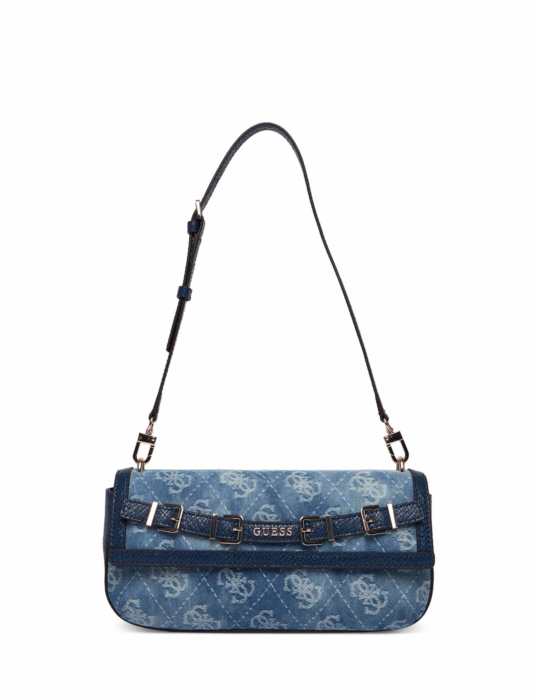 Borse a spalla Blu Guess