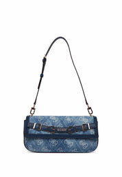 Borse a spalla Blu Guess