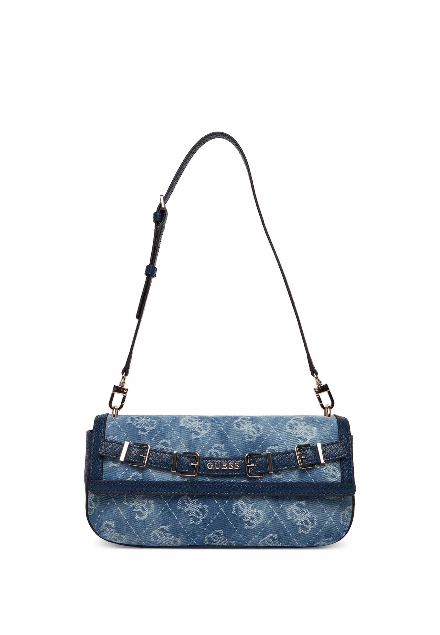 Borse a spalla Blu Guess