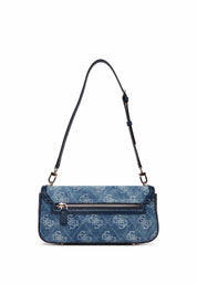 Borse a spalla Blu Guess