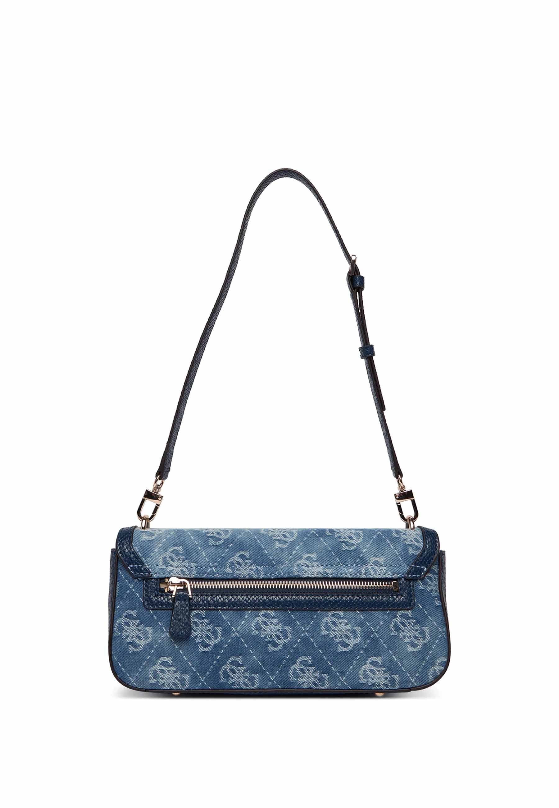 Borse a spalla Blu Guess