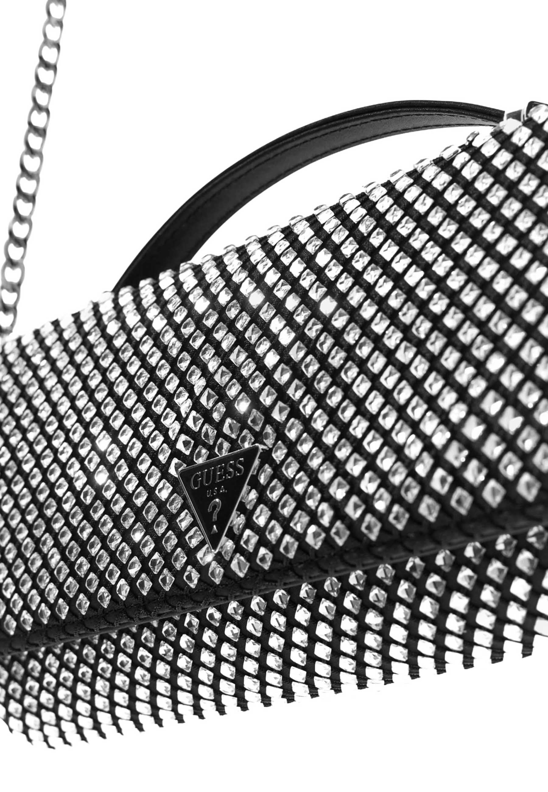 Tracolla Nero Guess