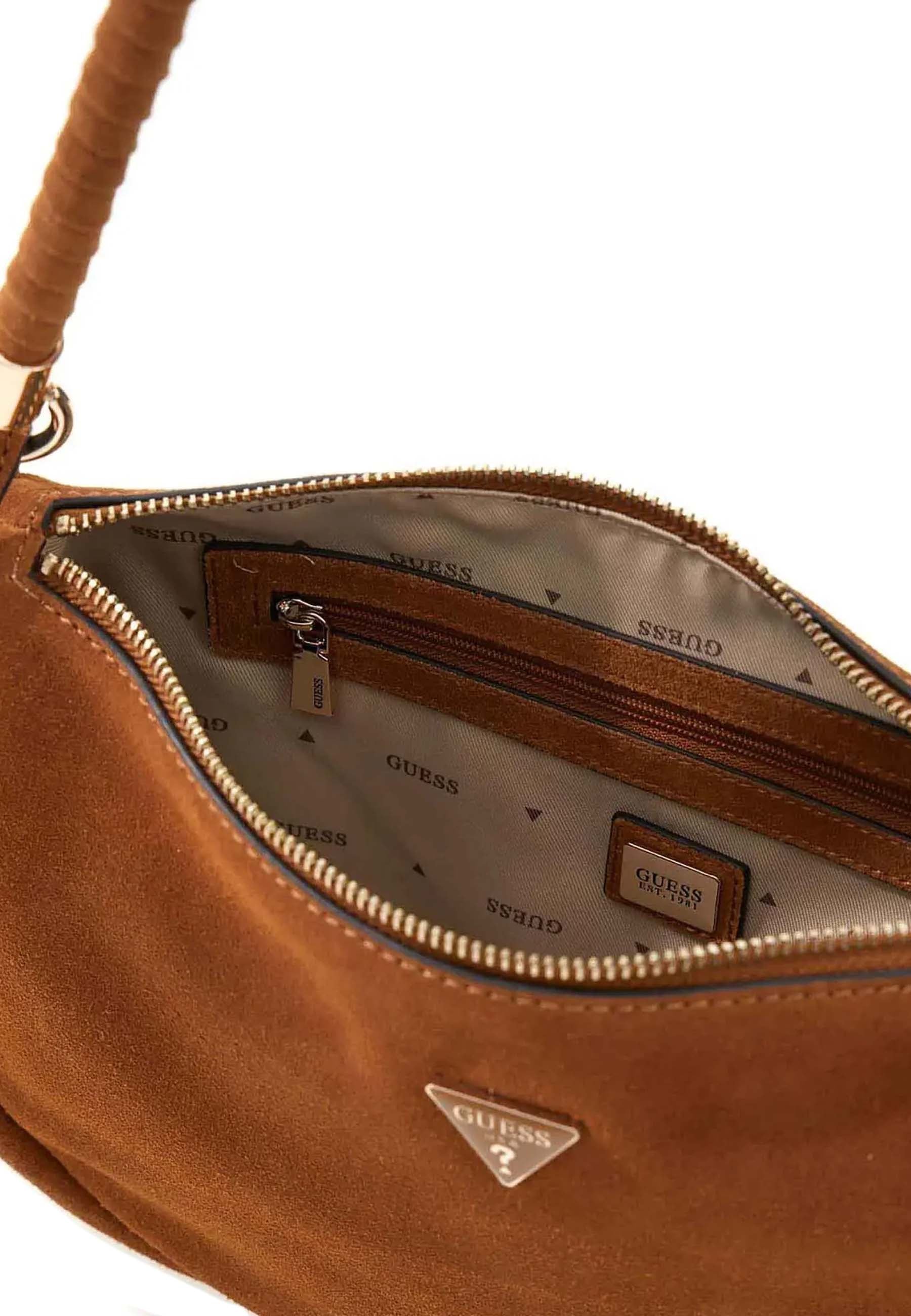 Borse a spalla Marrone Guess