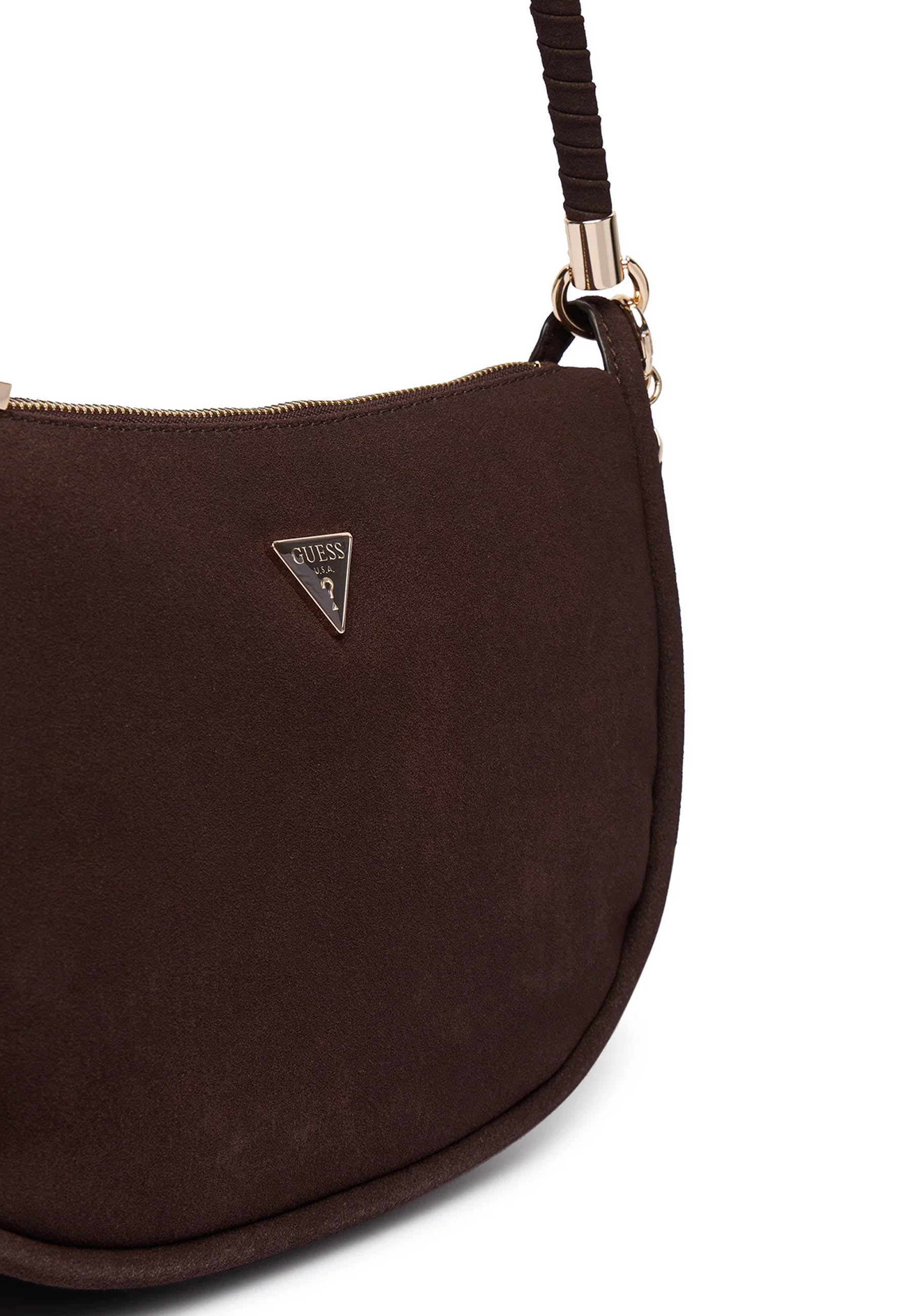 Borse a spalla Marrone Scuro Guess