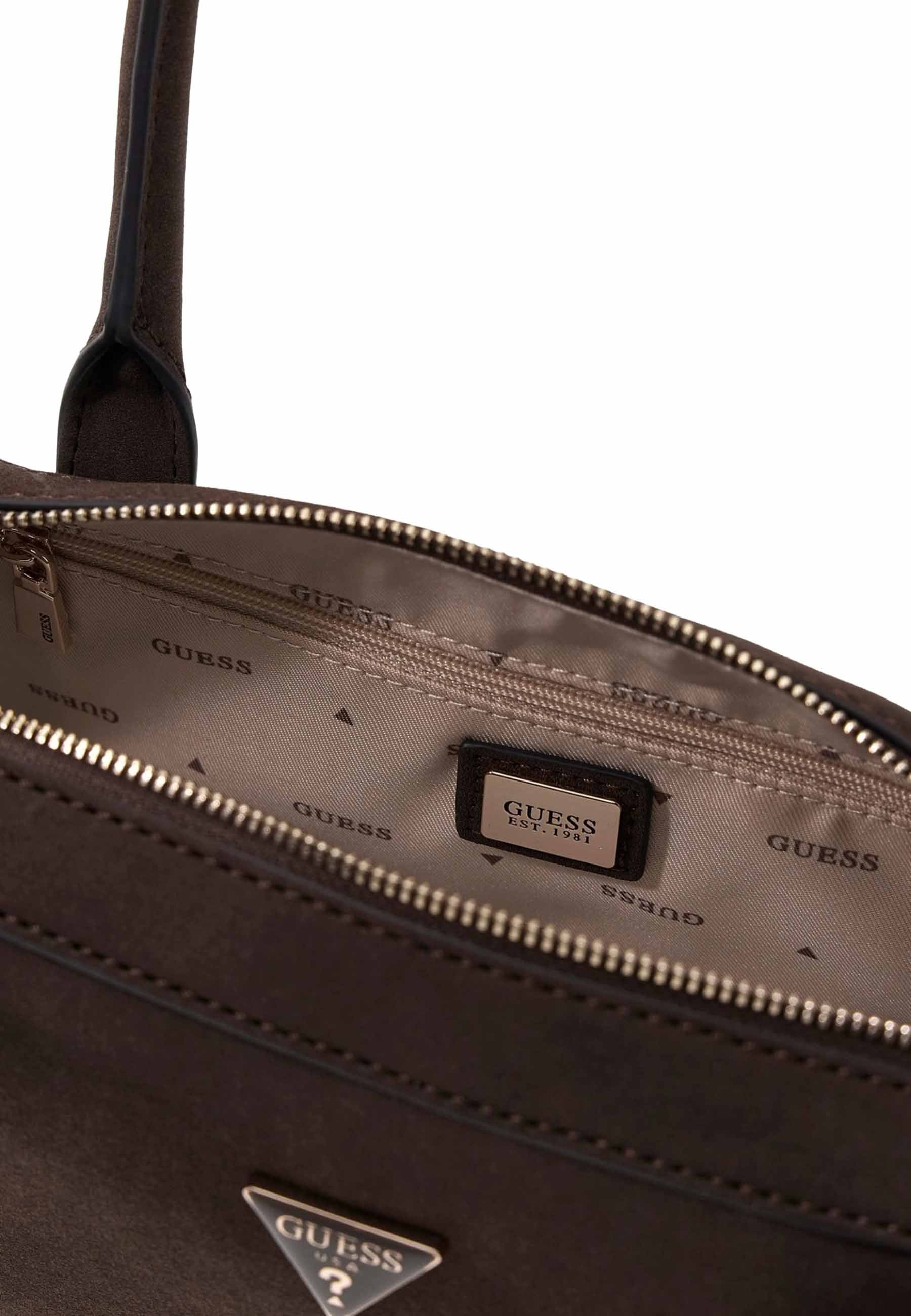 Borse a spalla Marrone Guess