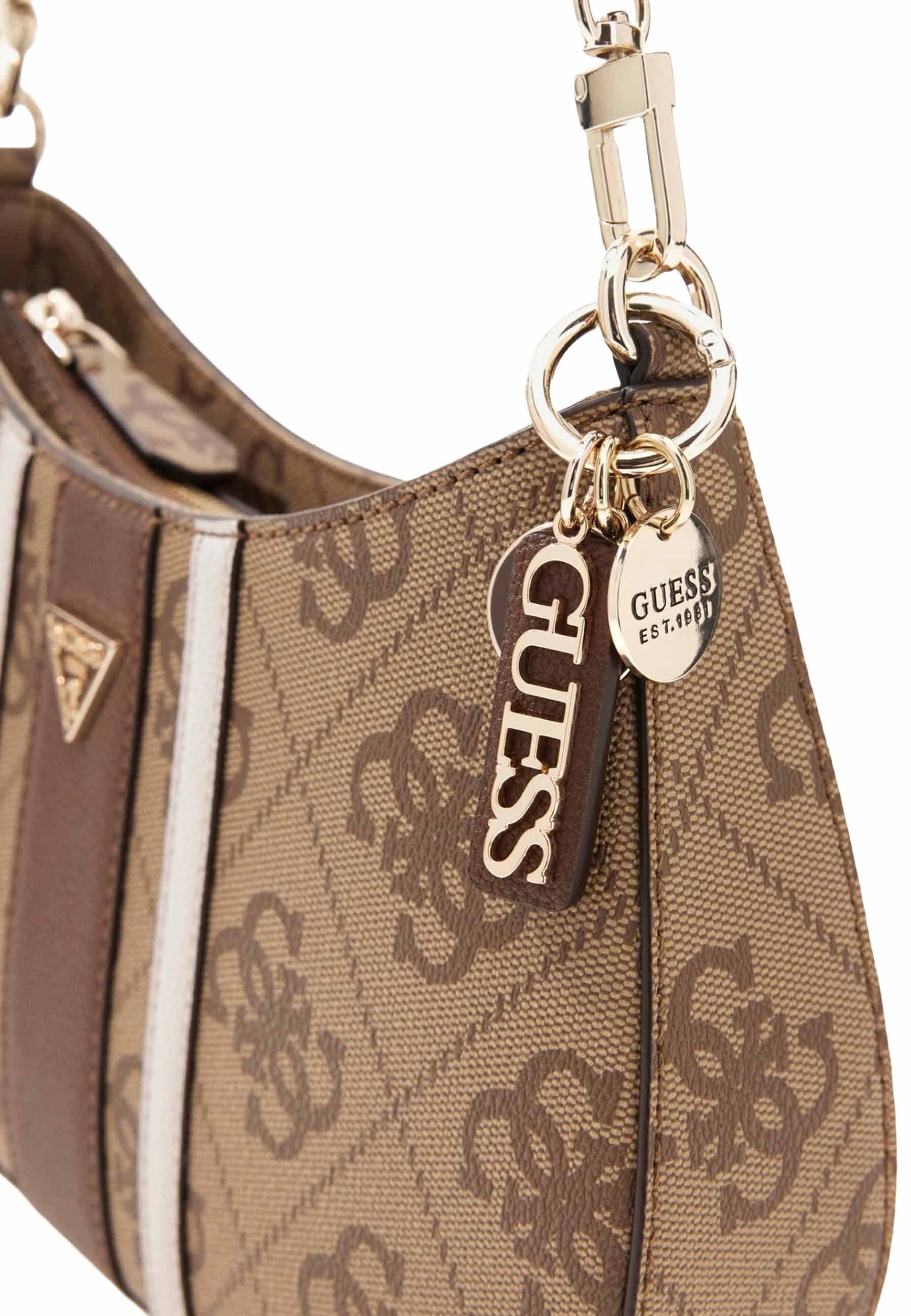 Borse a spalla Marrone Guess