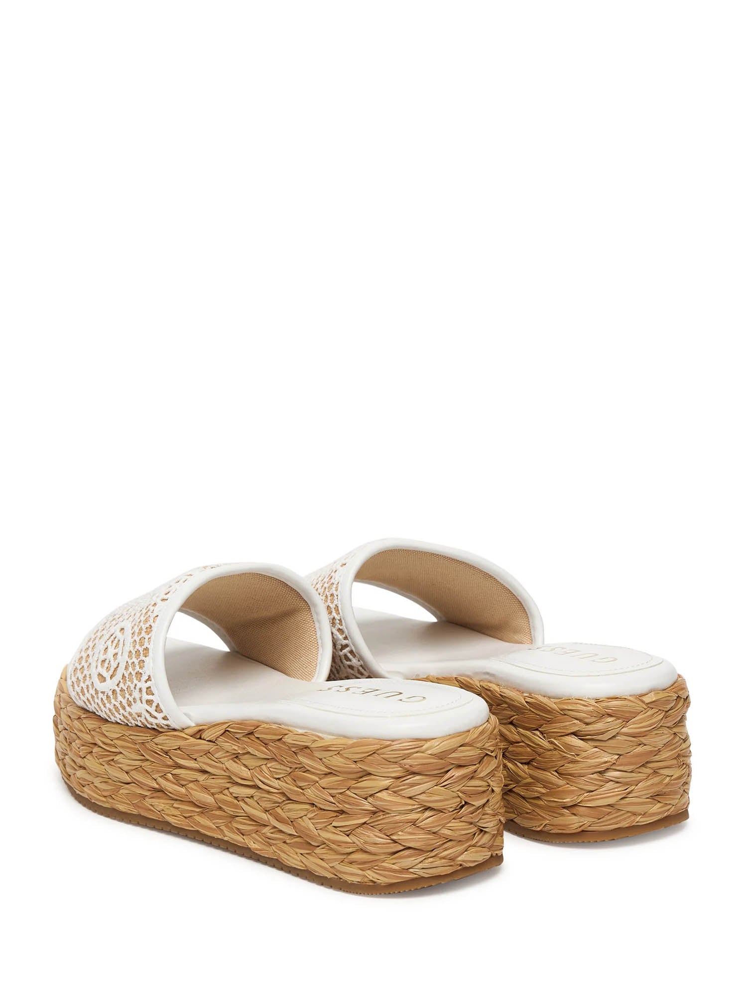 Sandali zeppa Bianco Guess