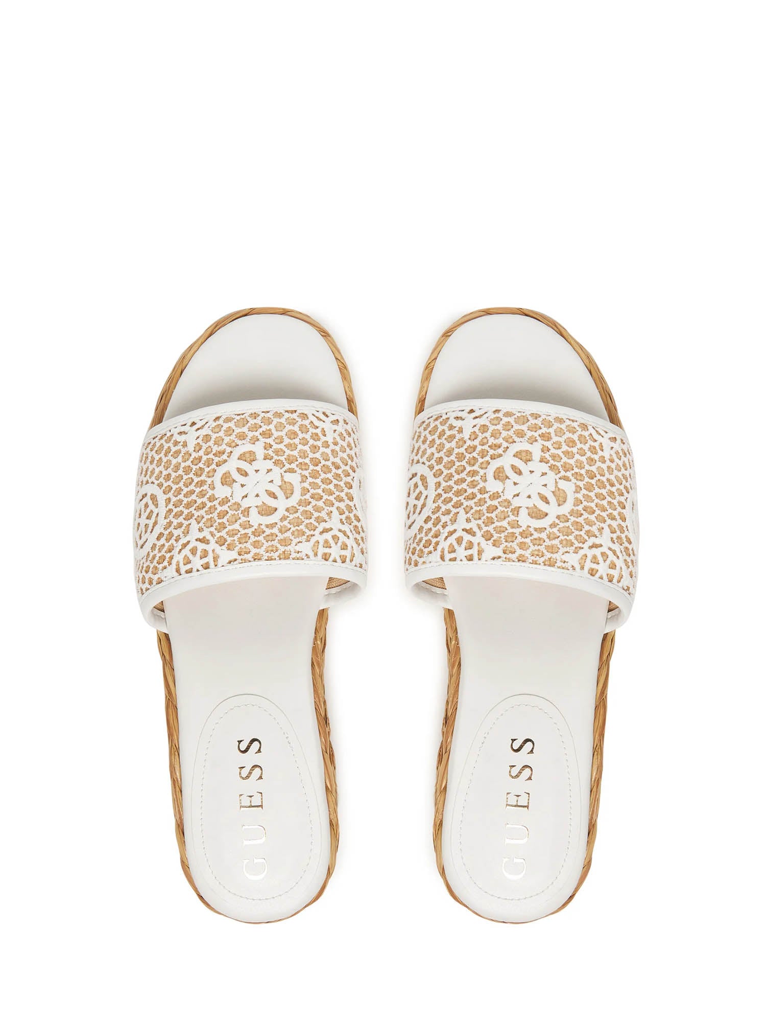 Sandali zeppa Bianco Guess