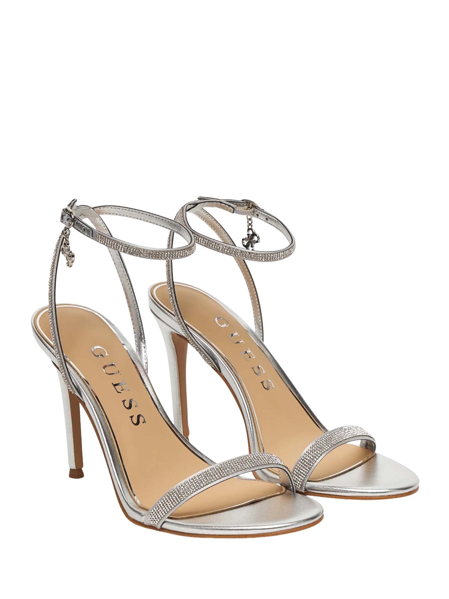 Sandali tacco Argentato Guess