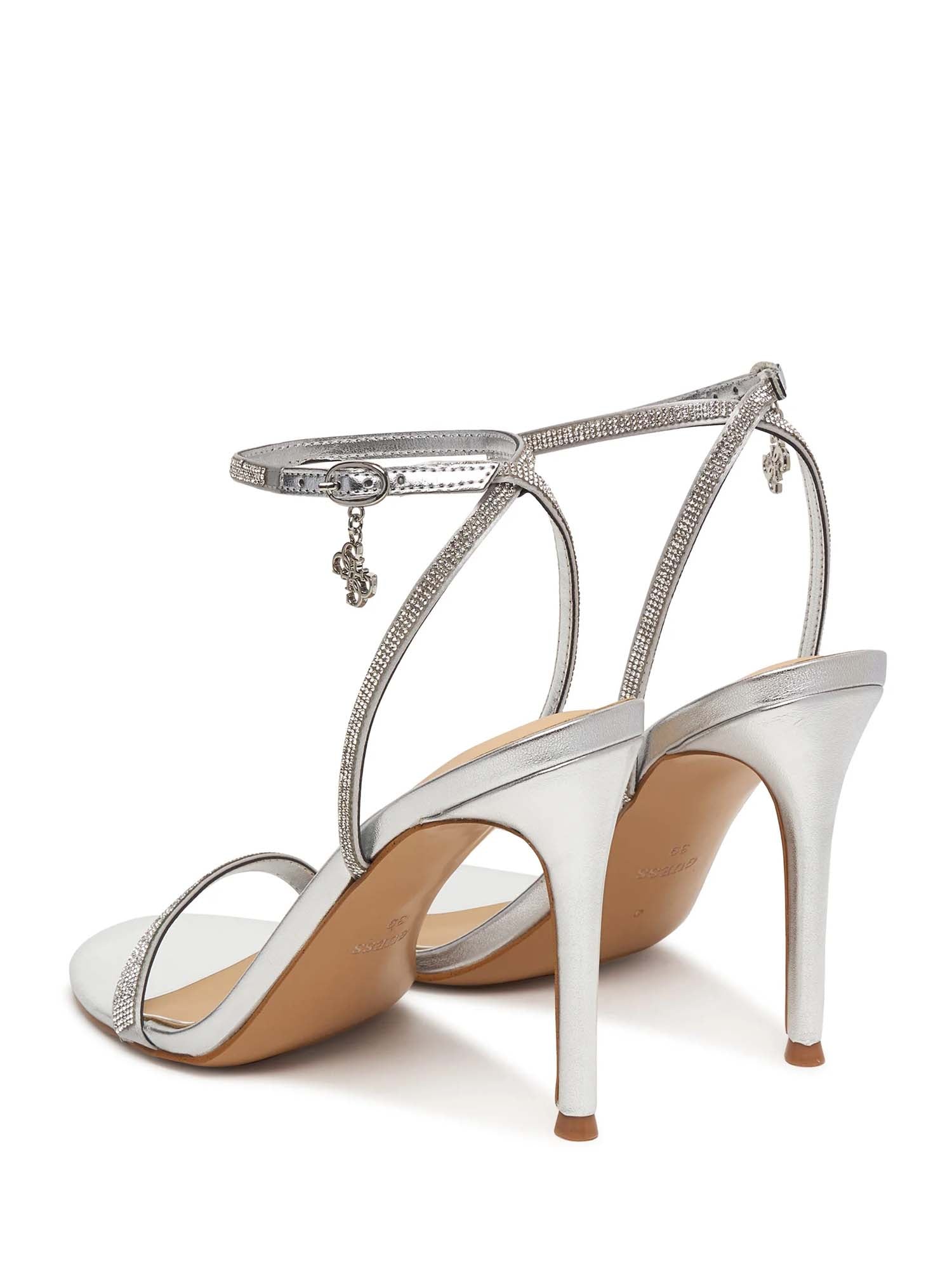 Sandali tacco Argentato Guess