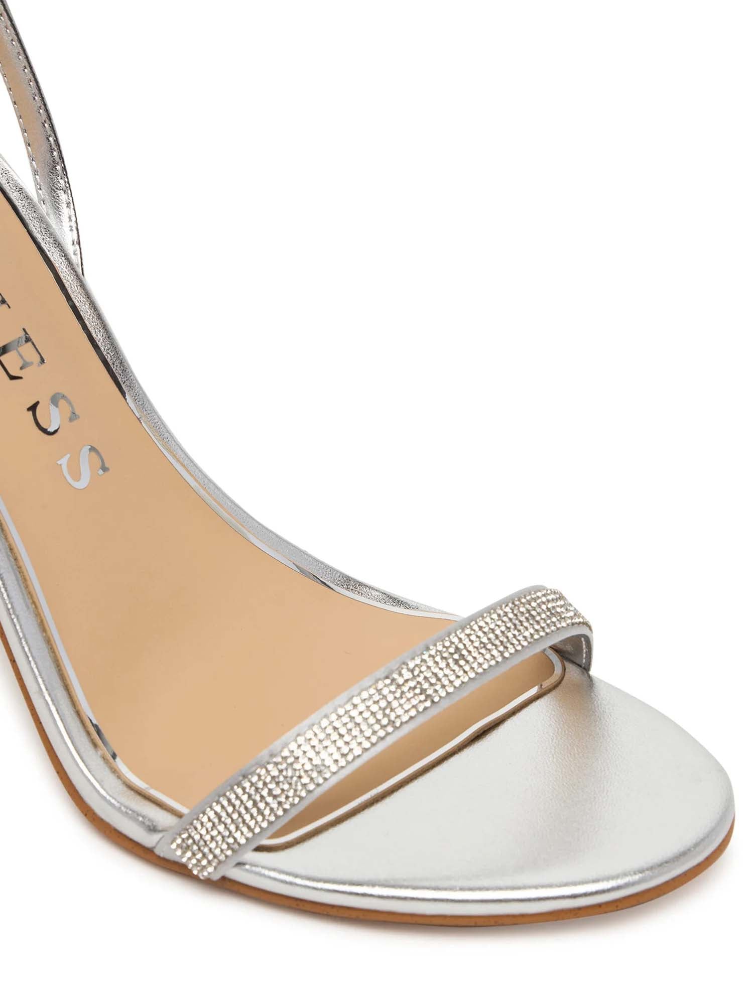 Sandali tacco Argentato Guess