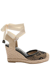 Sandali zeppa Nero Guess