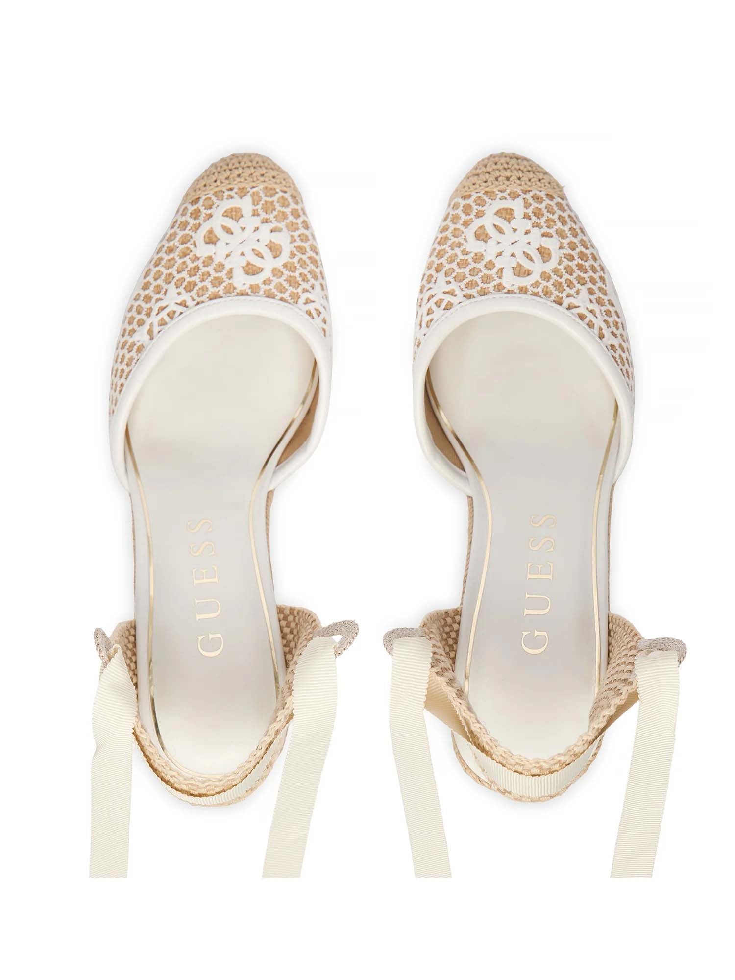 Sandali zeppa Bianco Guess