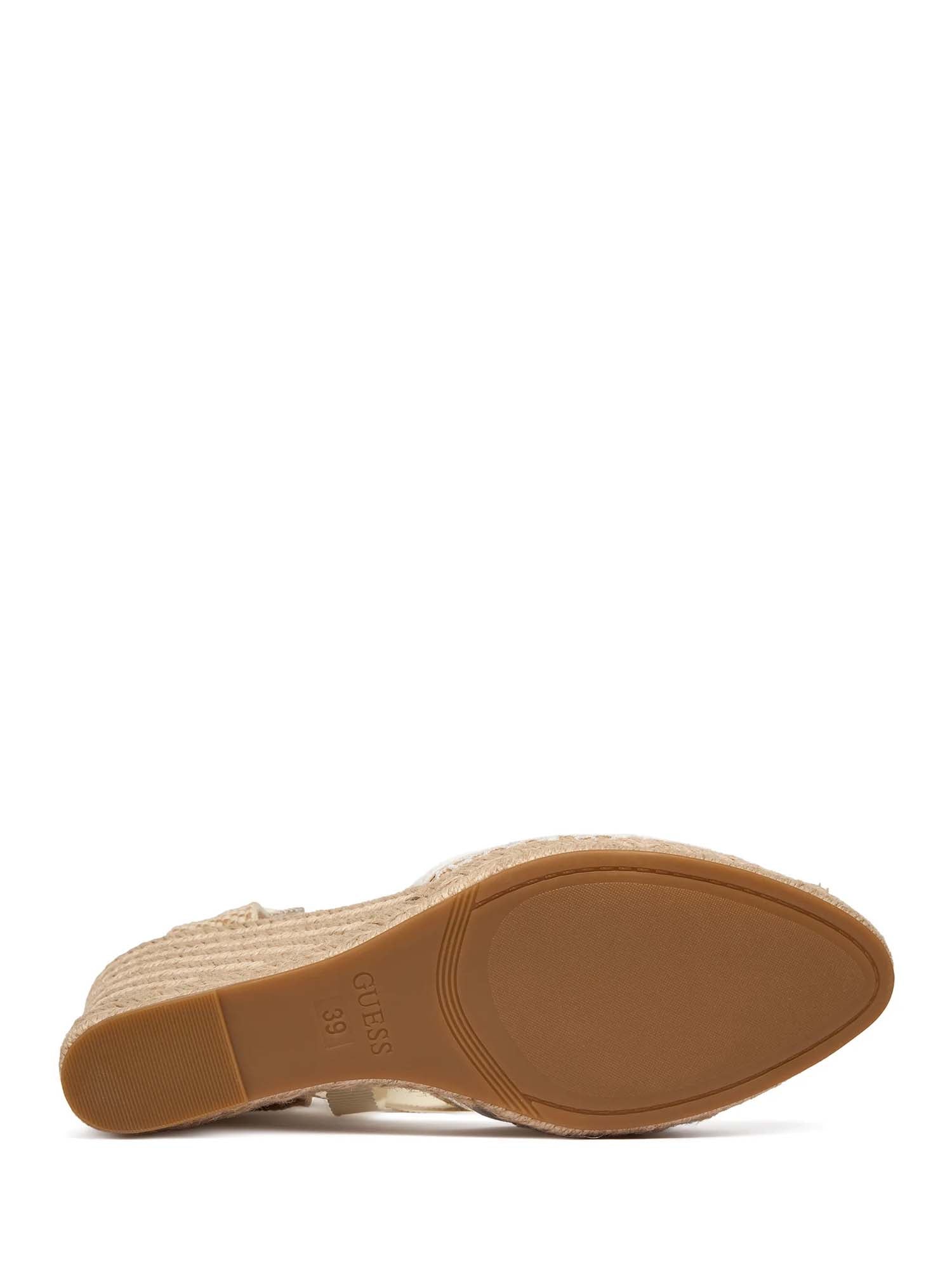 Sandali zeppa Bianco Guess